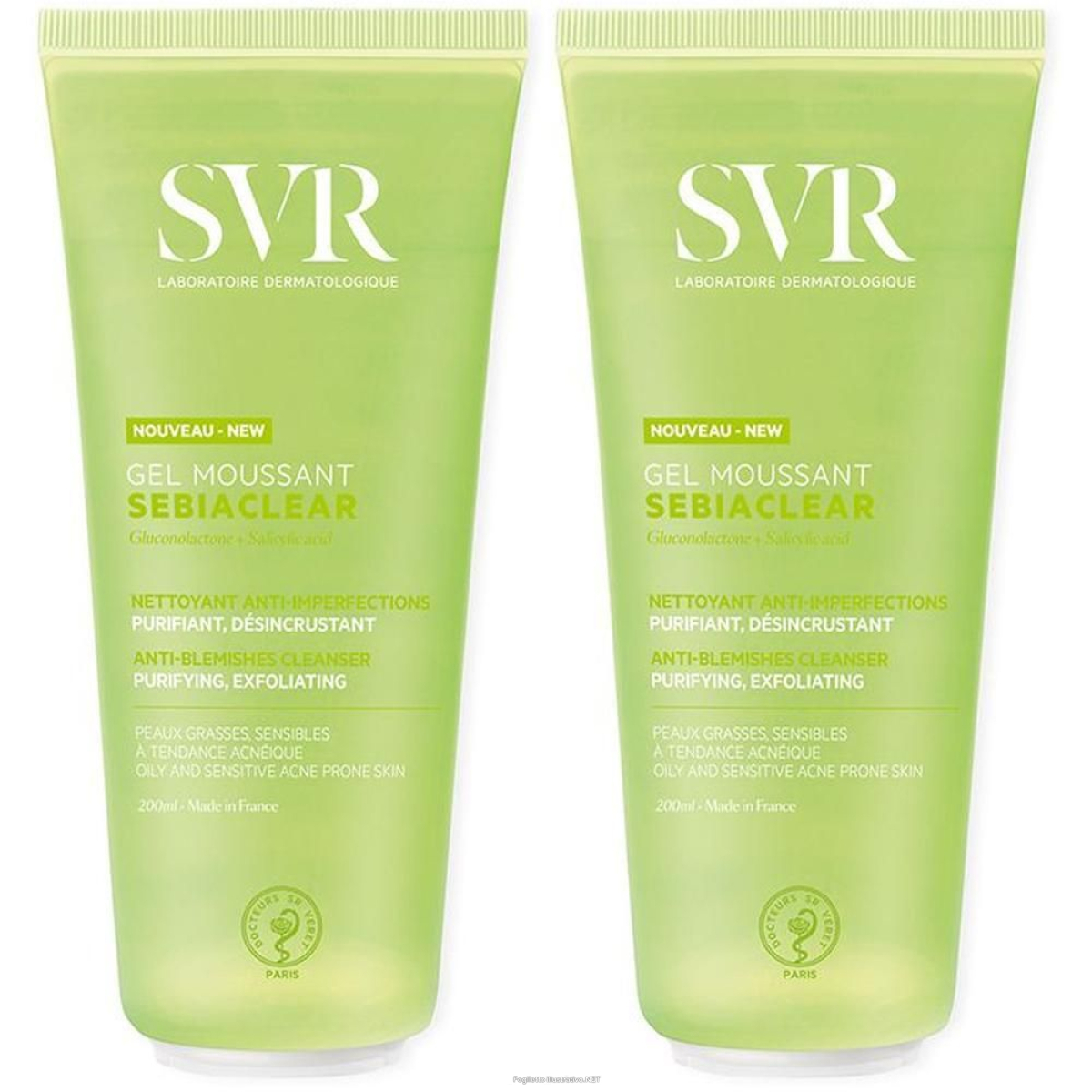 Cerca Offerte di svr sebiaclear gel moussant 200ml 2x200 ml e acquista online