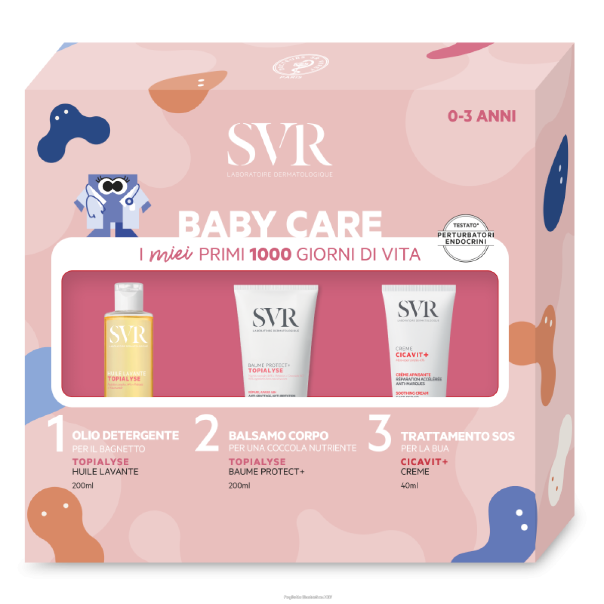 Cerca Offerte di svr set babycare cicavit+ creme 40ml + topialyse huile lavante 200ml + topialyse baume protect+ 200ml e acquista online