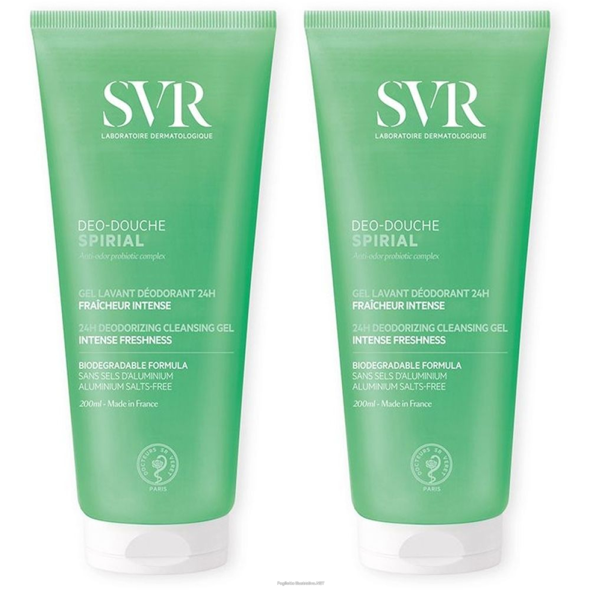 Cerca Offerte di svr spirial deo douche set da 2 2x200 ml gel doccia e acquista online