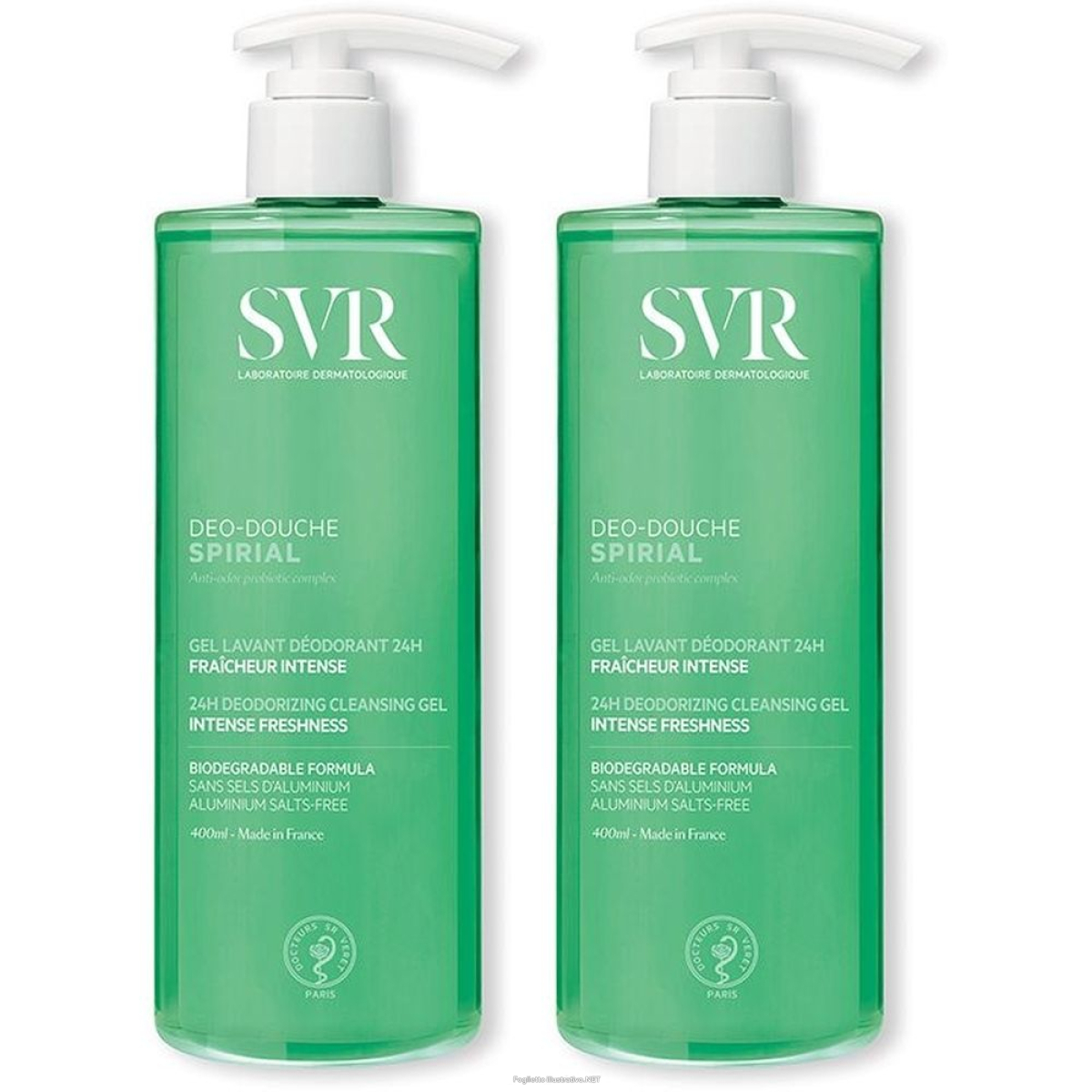 Cerca Offerte di svr spirial deo douche set da 2 2x400 ml gel detergente e acquista online
