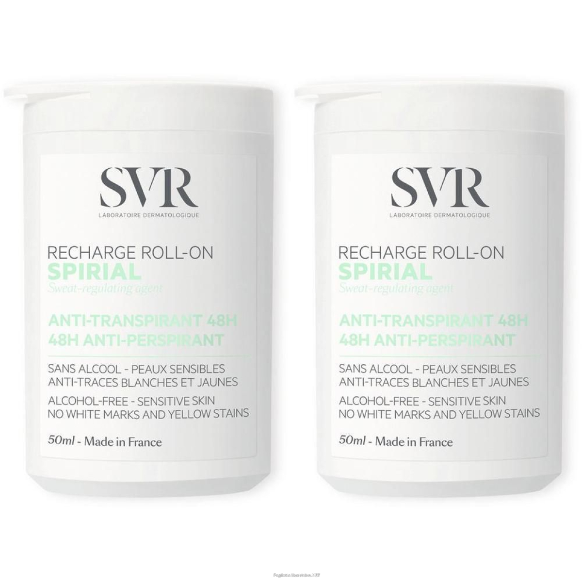 Cerca Offerte di svr	spirial deodorante roll-on ricarica 2x50 ml e acquista online