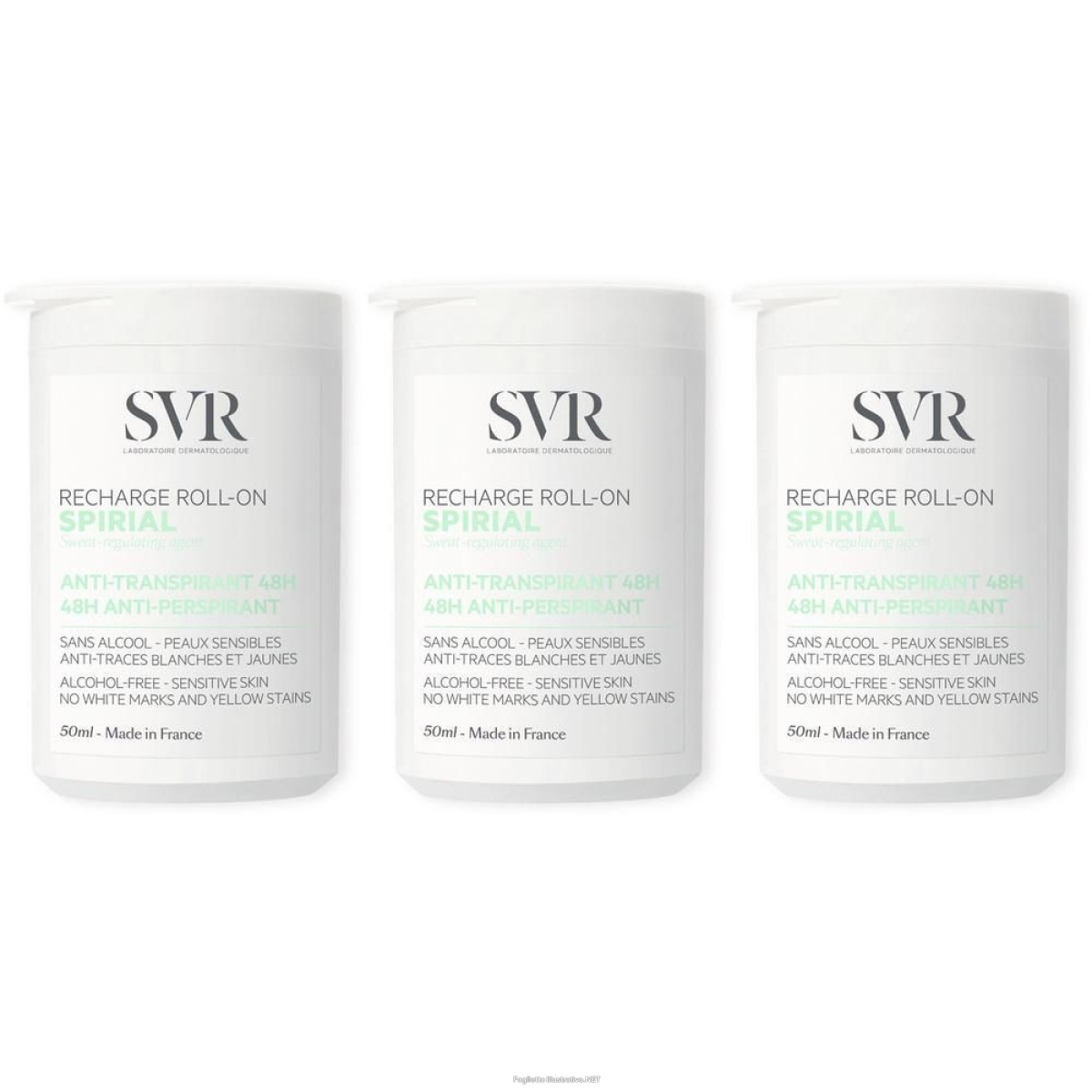 Cerca Offerte di svr	spirial deodorante roll-on ricarica 3x50 ml e acquista online