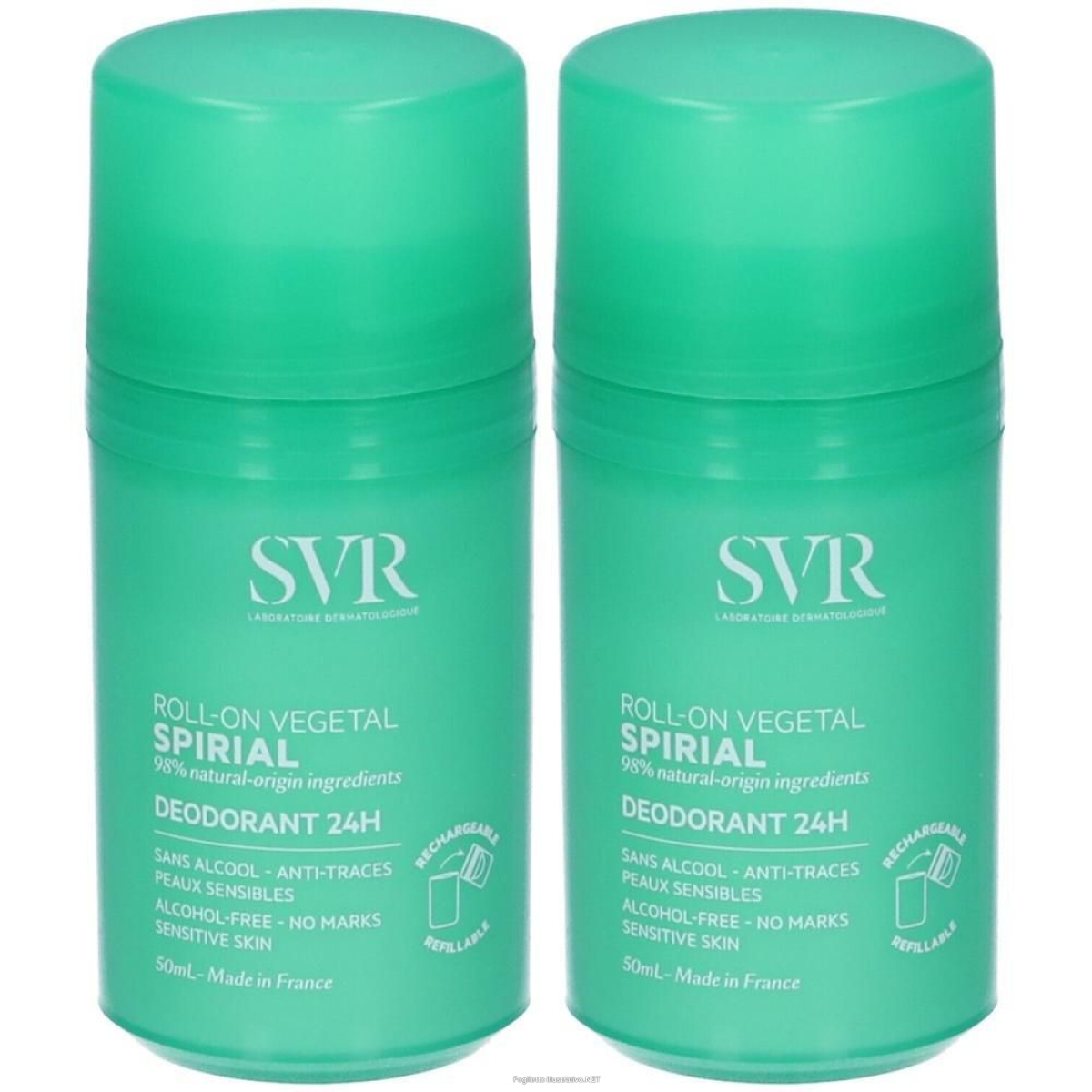 Cerca Offerte di svr spirial roll-on vegetal deodorante 2x50 ml e acquista online