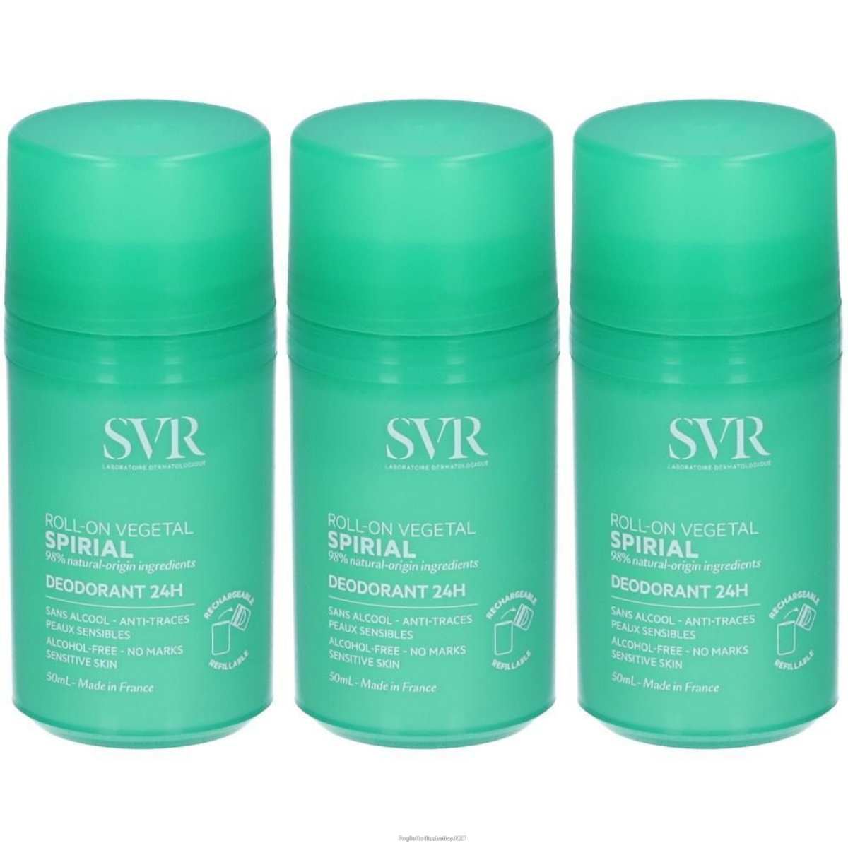 Cerca Offerte di svr spirial roll-on vegetal deodorante 3x50 ml e acquista online