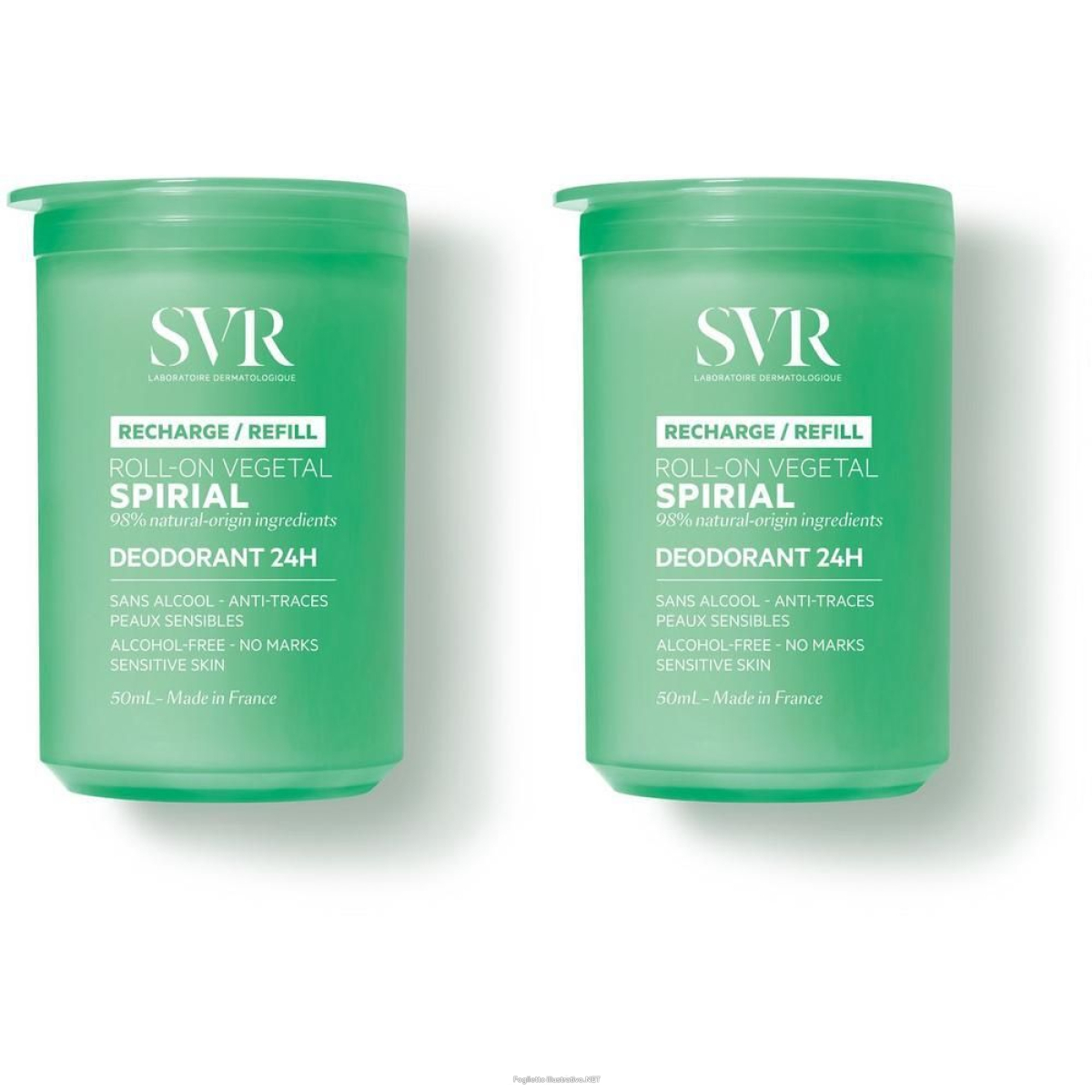 Cerca Offerte di svr spirial roll-on vegetal deodorante ricarica 2x50 ml e acquista online