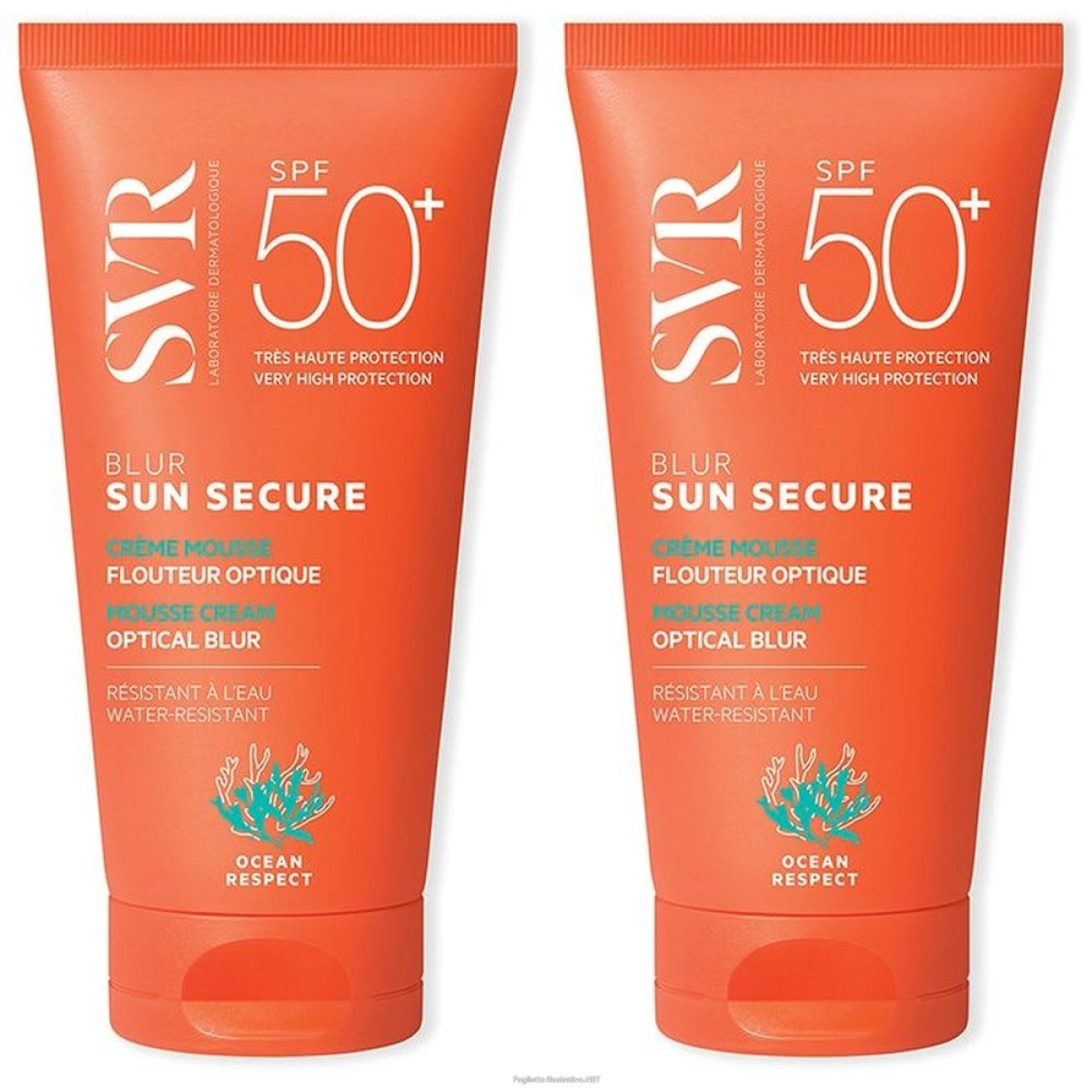 Cerca Offerte di svr sun secure blur spf50+ senza profumo set da 2 2x50 ml crema e acquista online