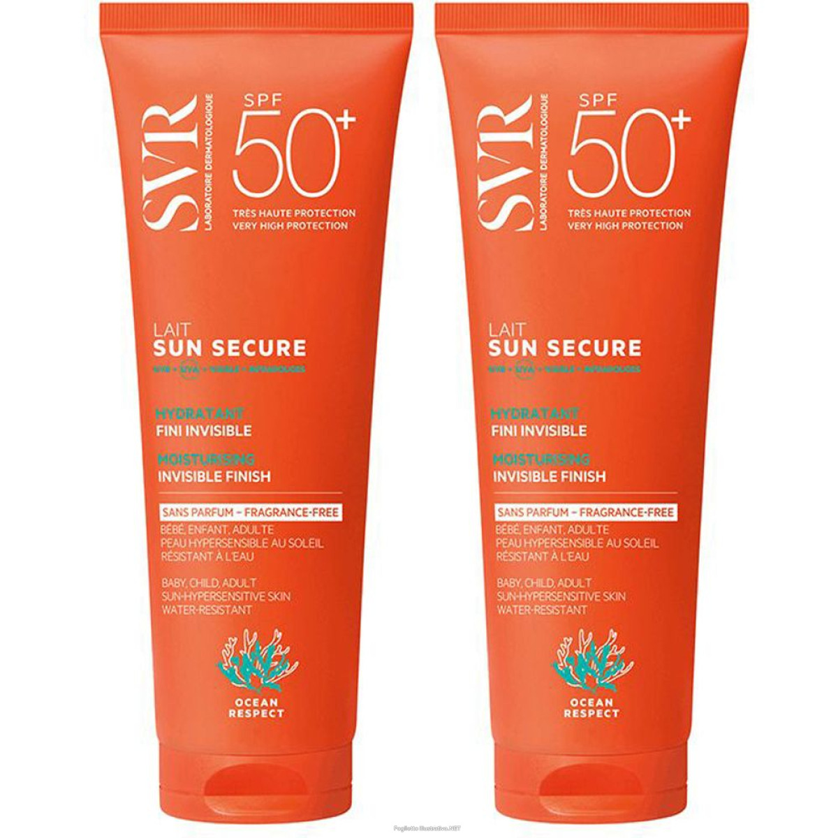 Cerca Offerte di svr sun secure lait spf50+ fragrance free set da 2 2x250 ml emulsione e acquista online