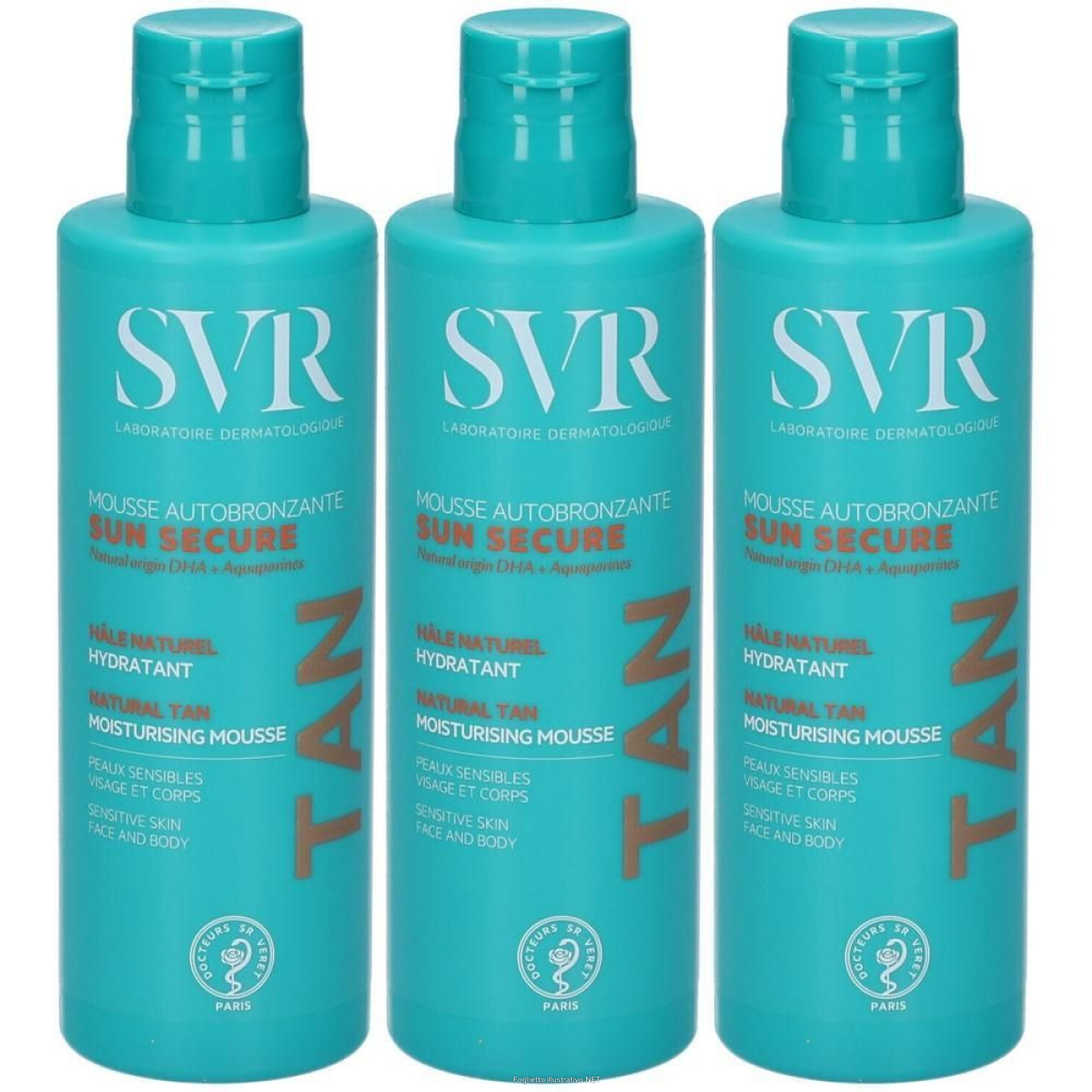 Cerca Offerte di svr sun secure mousse abbronzante 3x150 ml crema e acquista online