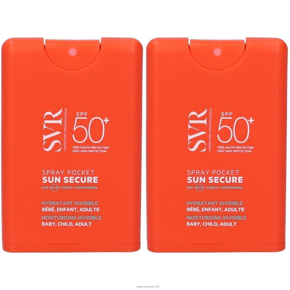 Cerca Offerte di svr sun secure spray pocket spf 50+ 2x20 ml crema e acquista online