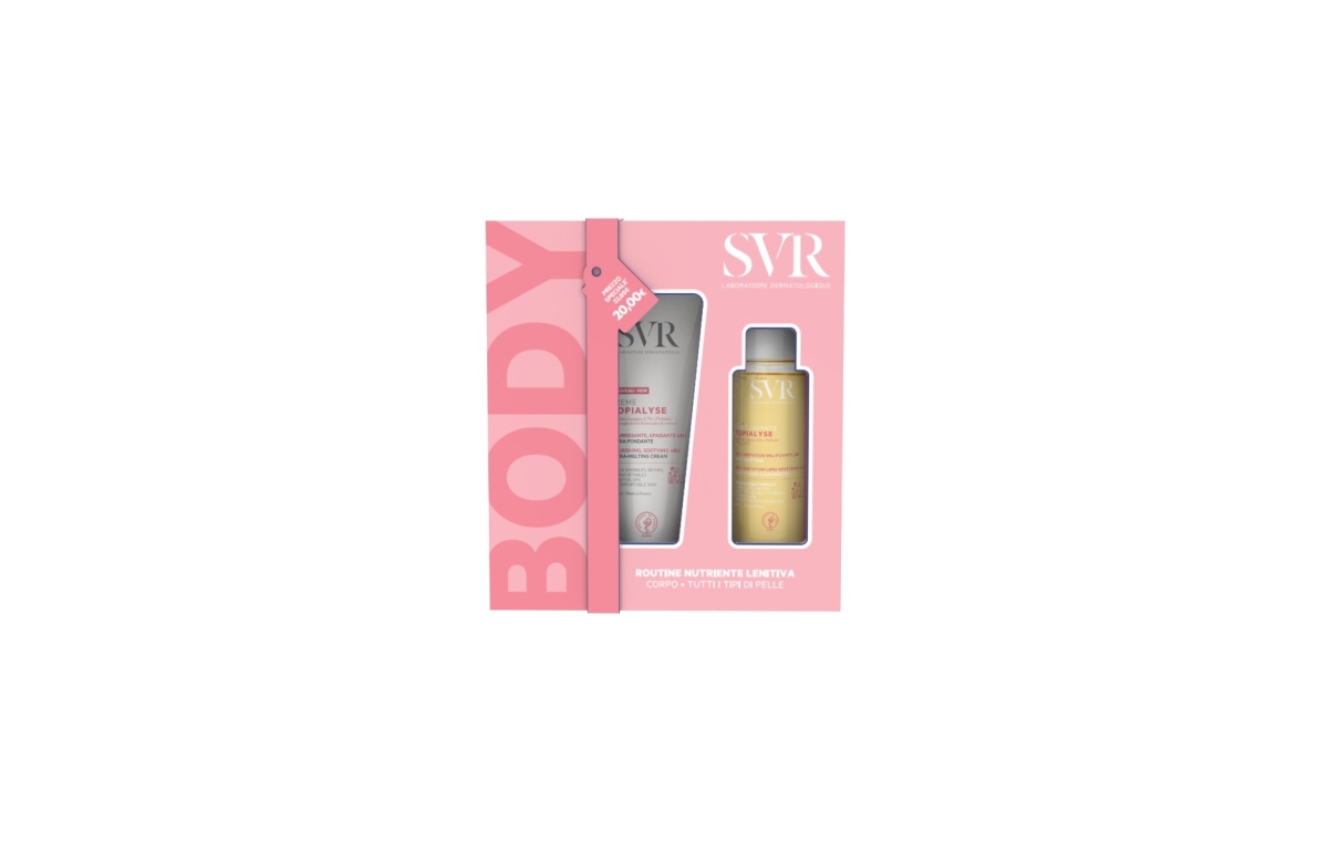 Cerca Offerte di Svr topialyse cofanetto crema corpo nutriente 200 ml + olio lavante 100 ml e acquista online