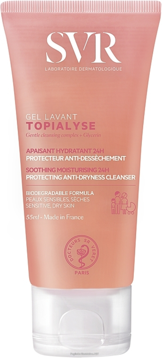 Cerca Offerte di svr topialyse gel detergente idratante protettivo 55ml – per pelli secche e sensibili e acquista online