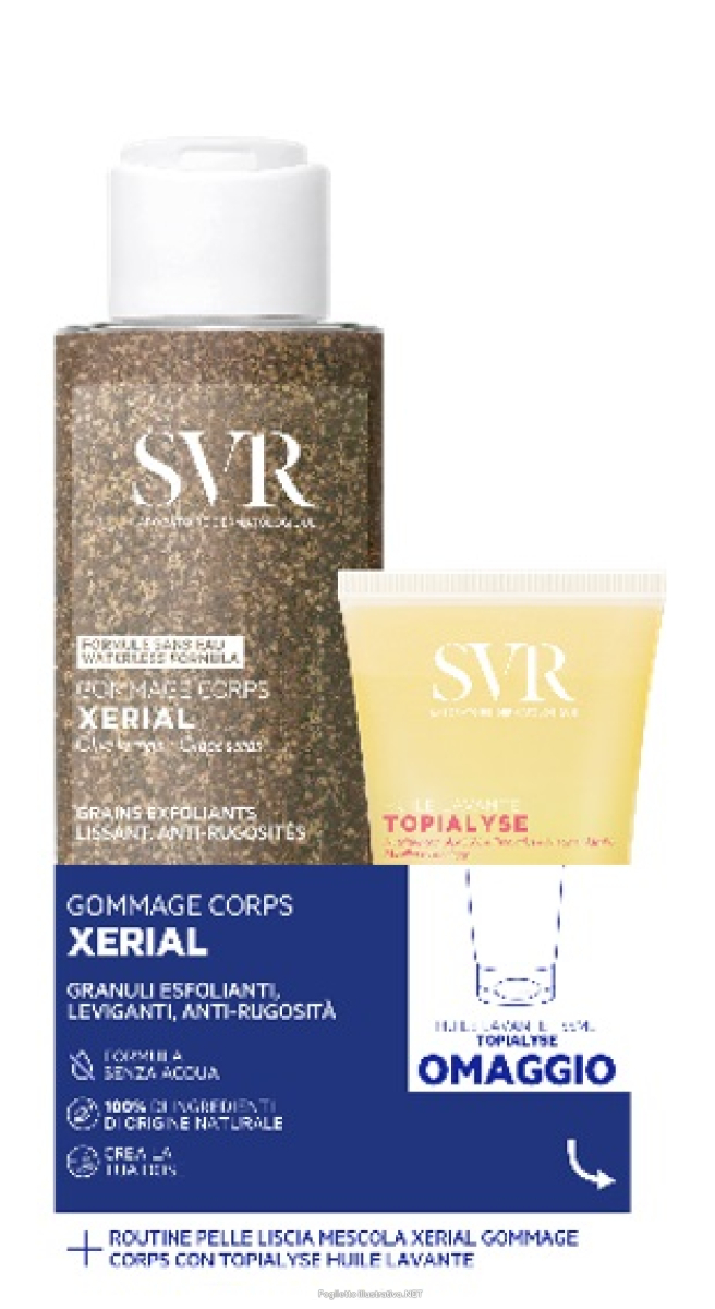 Cerca Offerte di svr xerial set esfoliante con gommage corps 100 grammi + olio lavante 55ml in omaggio e acquista online