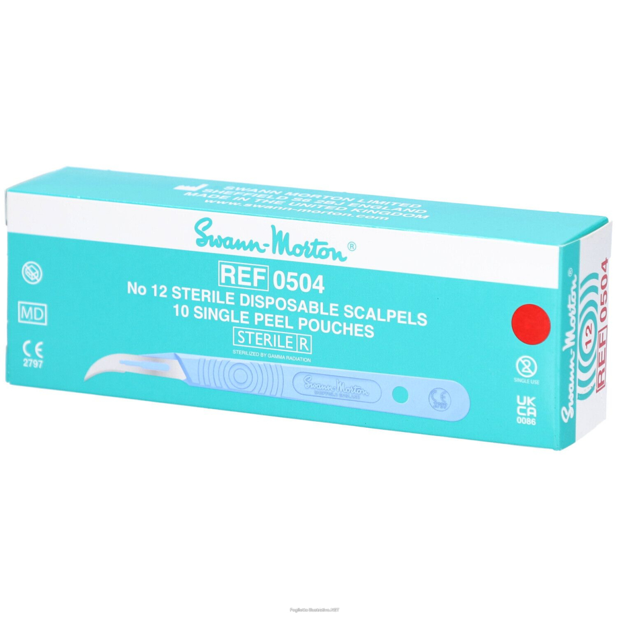 Cerca Offerte di swann-morton® disposable scalpes sterile nr. 12 10 pz bisturi e acquista online