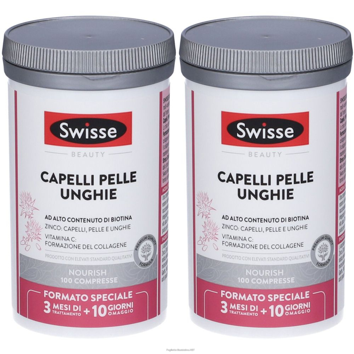 Cerca Offerte di swisse capelli pelle unghie 100 compresse set da 2 2x154 g e acquista online