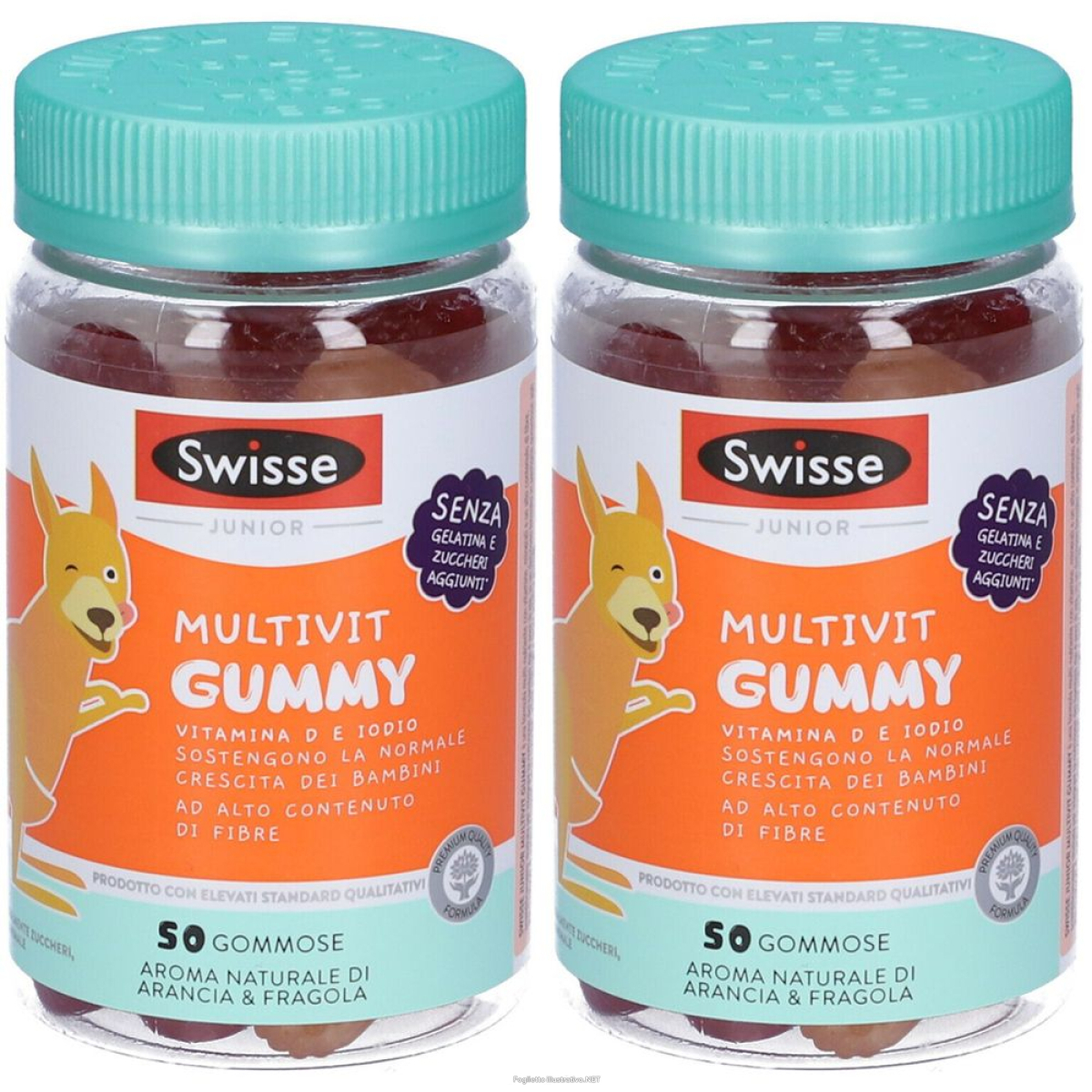 Cerca Offerte di swisse junior multivit gummy set da 2 2x150 g pastiglie e acquista online