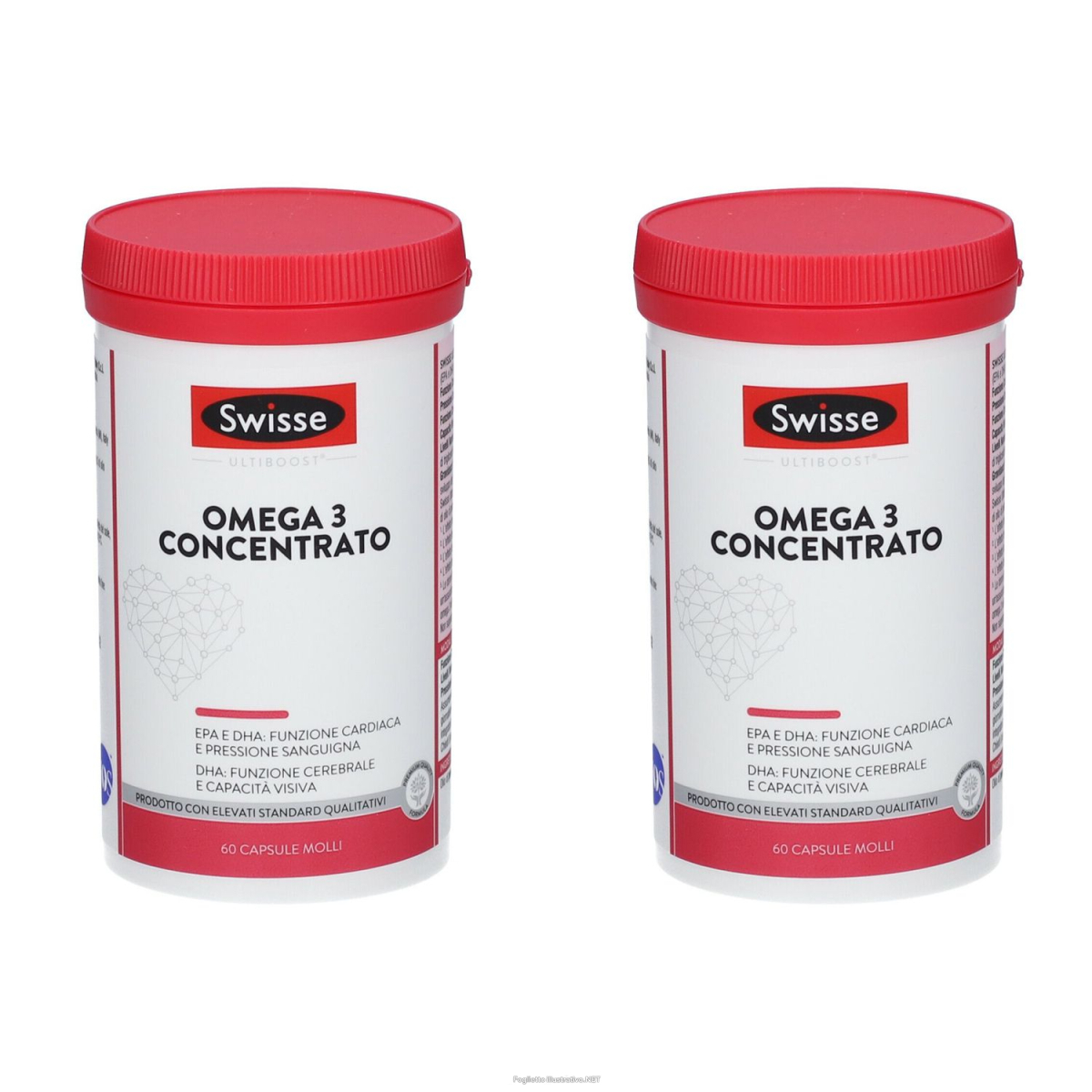 Cerca Offerte di swisse omega 3 concentrato 2x60 pz capsule e acquista online