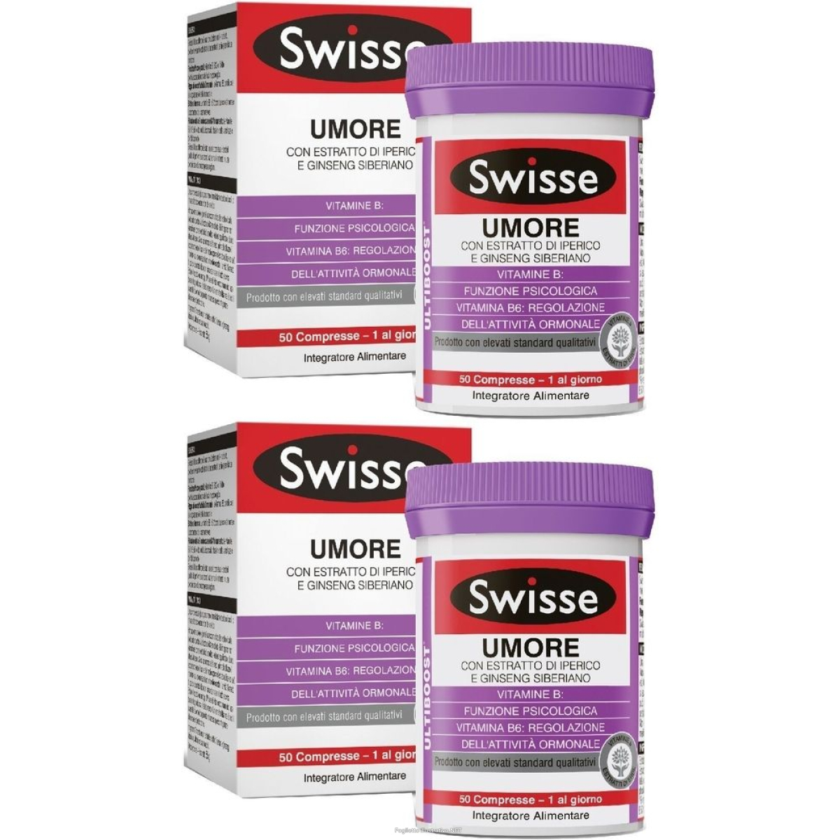 Cerca Offerte di swisse umore set da 2 2x55 g compresse e acquista online
