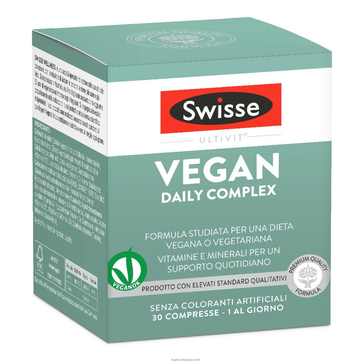 Cerca Offerte di swisse vegan daily complex 30 compresse e acquista online