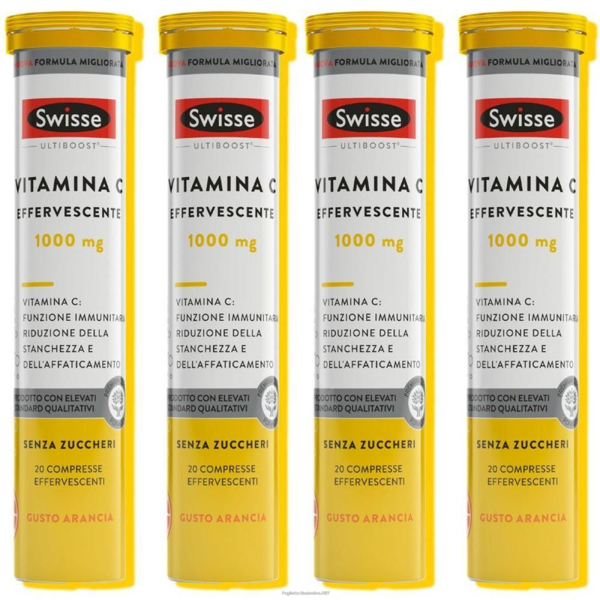Cerca Offerte di Swisse Vitamina C 1000 mg Integratore Compresse Effervescenti 2x2x80 g e acquista online