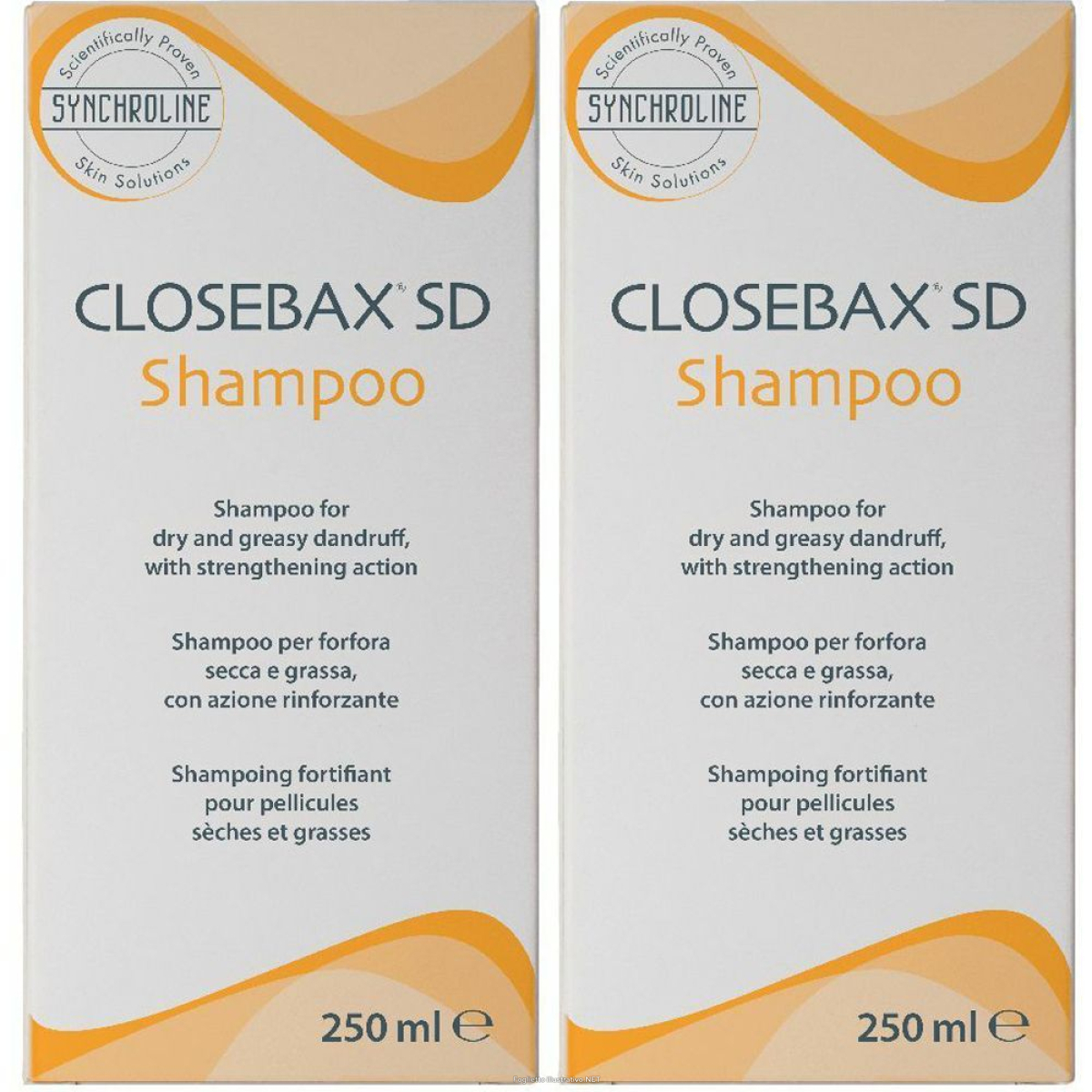 Cerca Offerte di synchroline closebax sd shampoo antiforfora set da 2 2x250 ml e acquista online