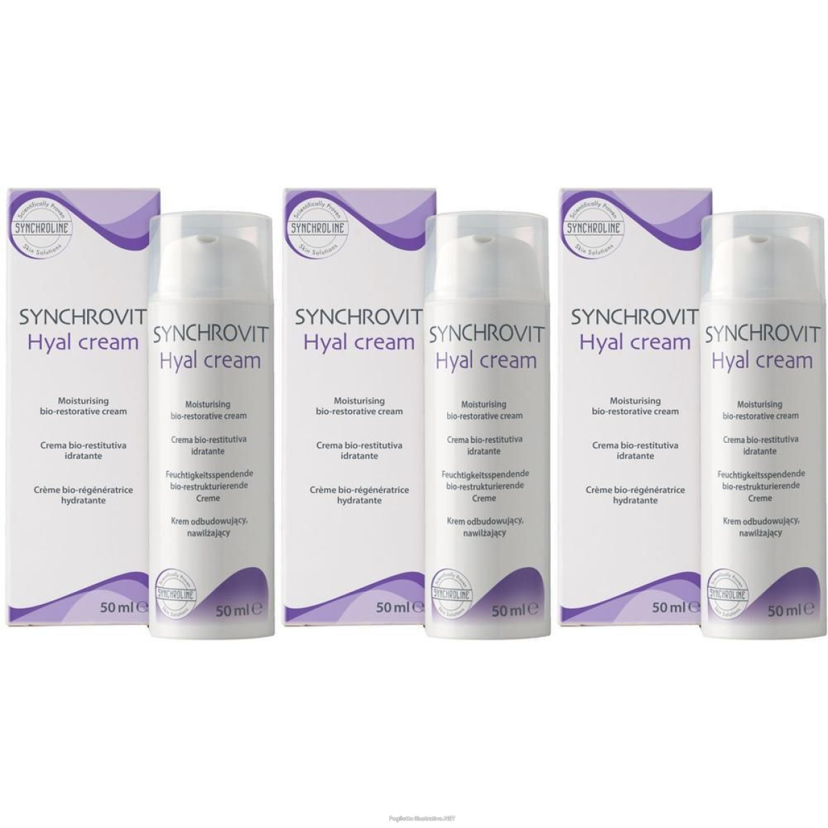 Cerca Offerte di synchrovit hyal cream 3x50 ml crema e acquista online
