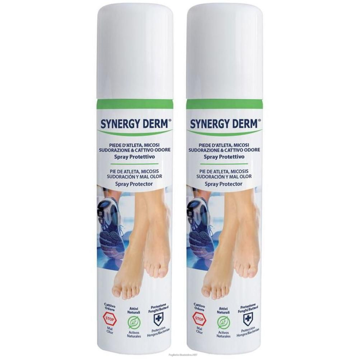 Cerca Offerte di synergy derm piede atleta spray protettivo 2x100 ml e acquista online