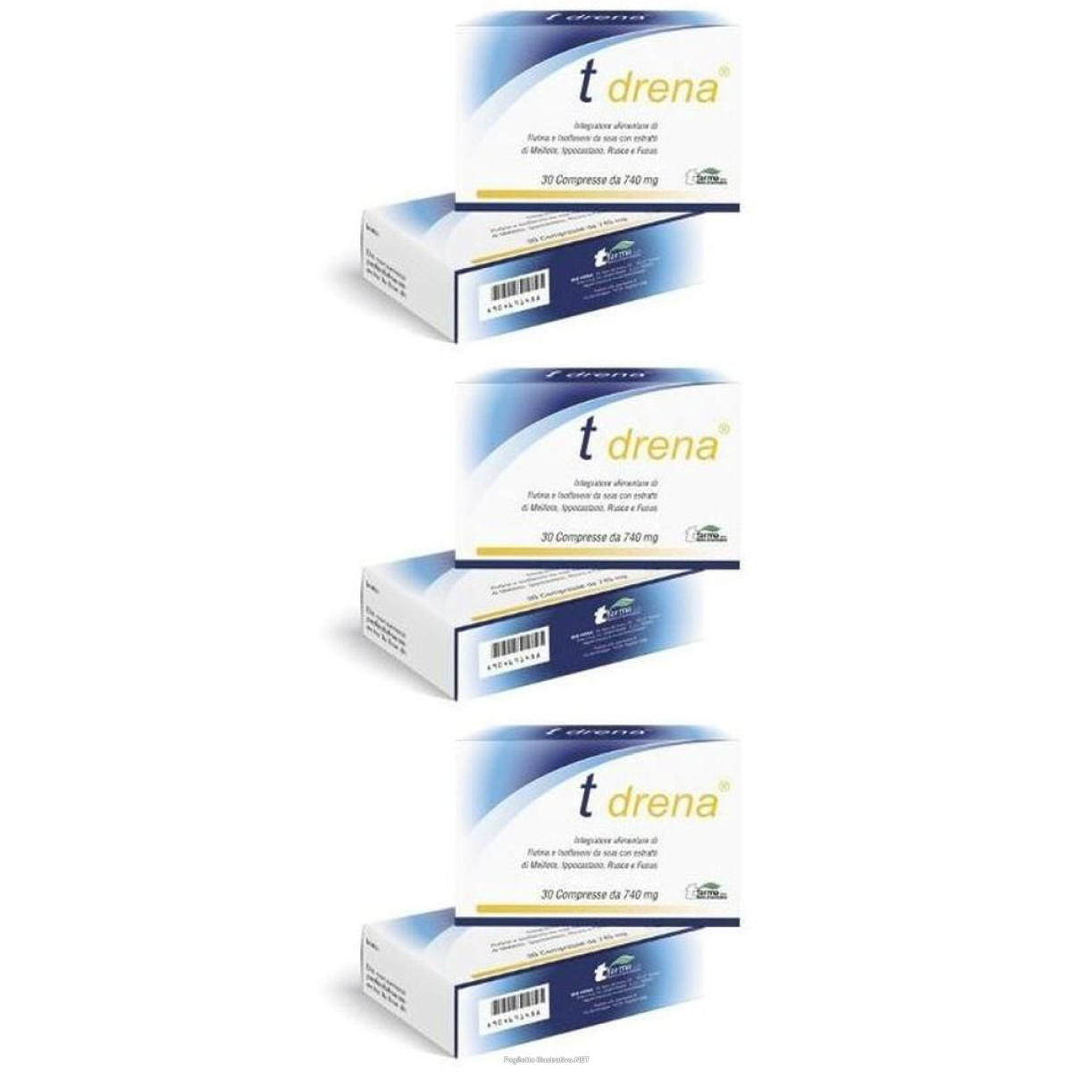 Trova Offerte di t drena pillola 30 compresse 3x30 pz e compra online