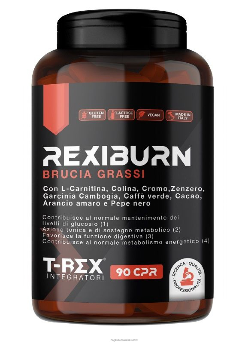 Trova Offerte di t-rex rexiburn brucia grassi 90 compresse integratore per  metabolismo e controllo del peso e compra online