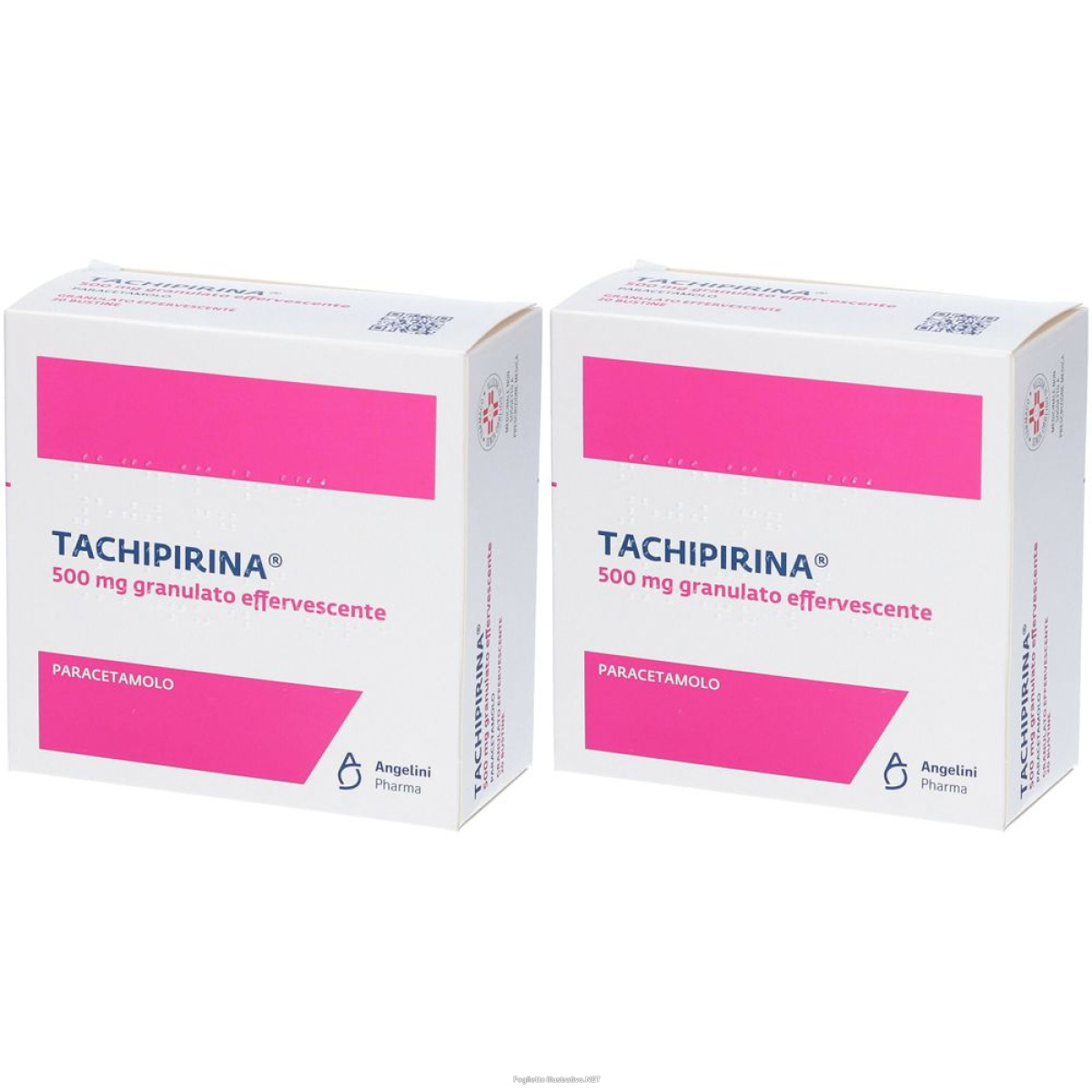 Trova Offerte di tachipirina® 500mg granulato effervescente set da 2 2x20 pz bustina e compra online