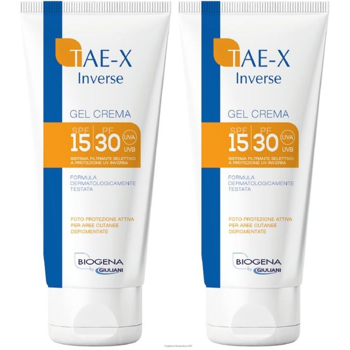Trova Offerte di tae-x inverse spf15 uvapf30 vitiligo suncare crema solare set da 2 2x5 e compra online