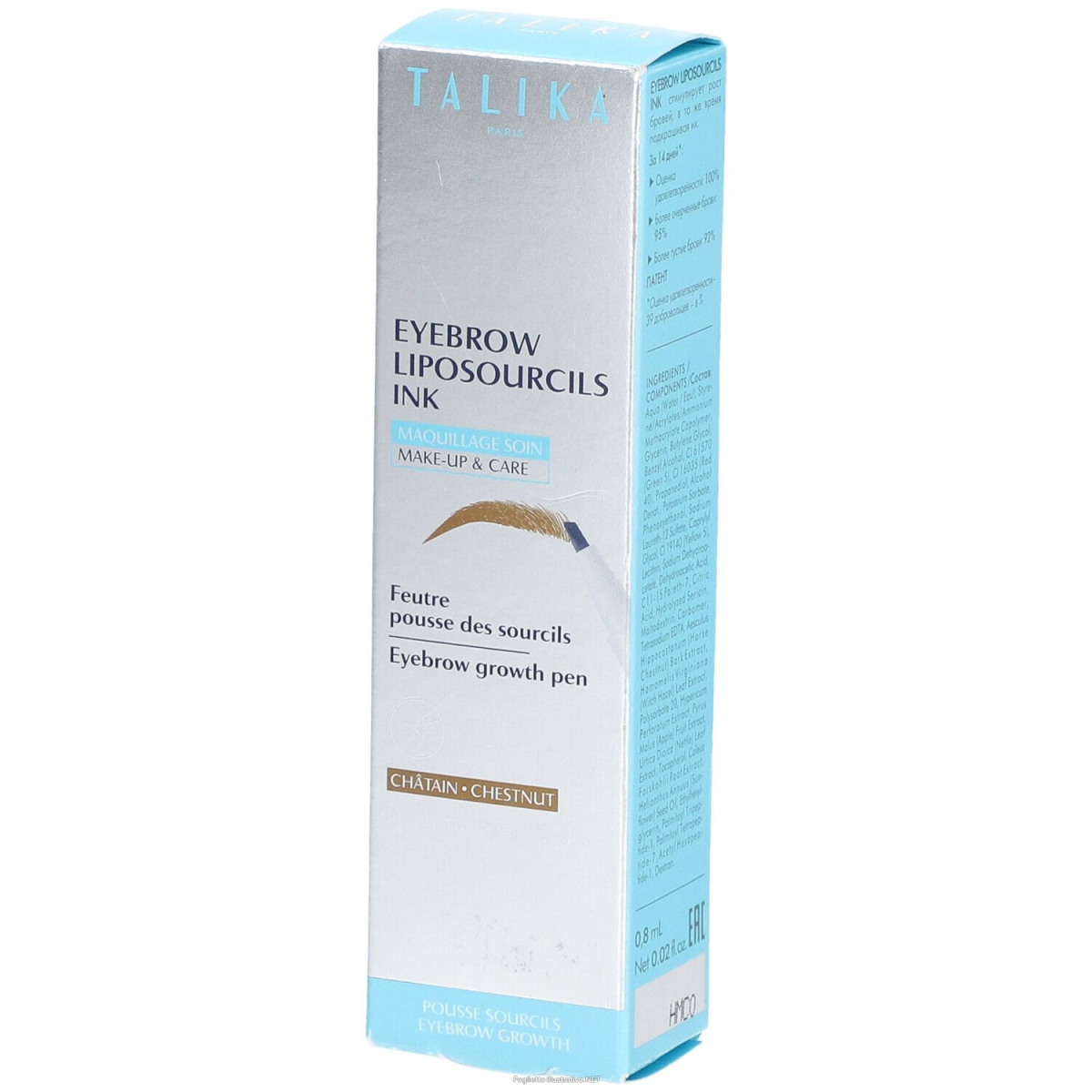 Trova Offerte di talika liposourebrow ink chestnut 0,8 ml stick e compra online