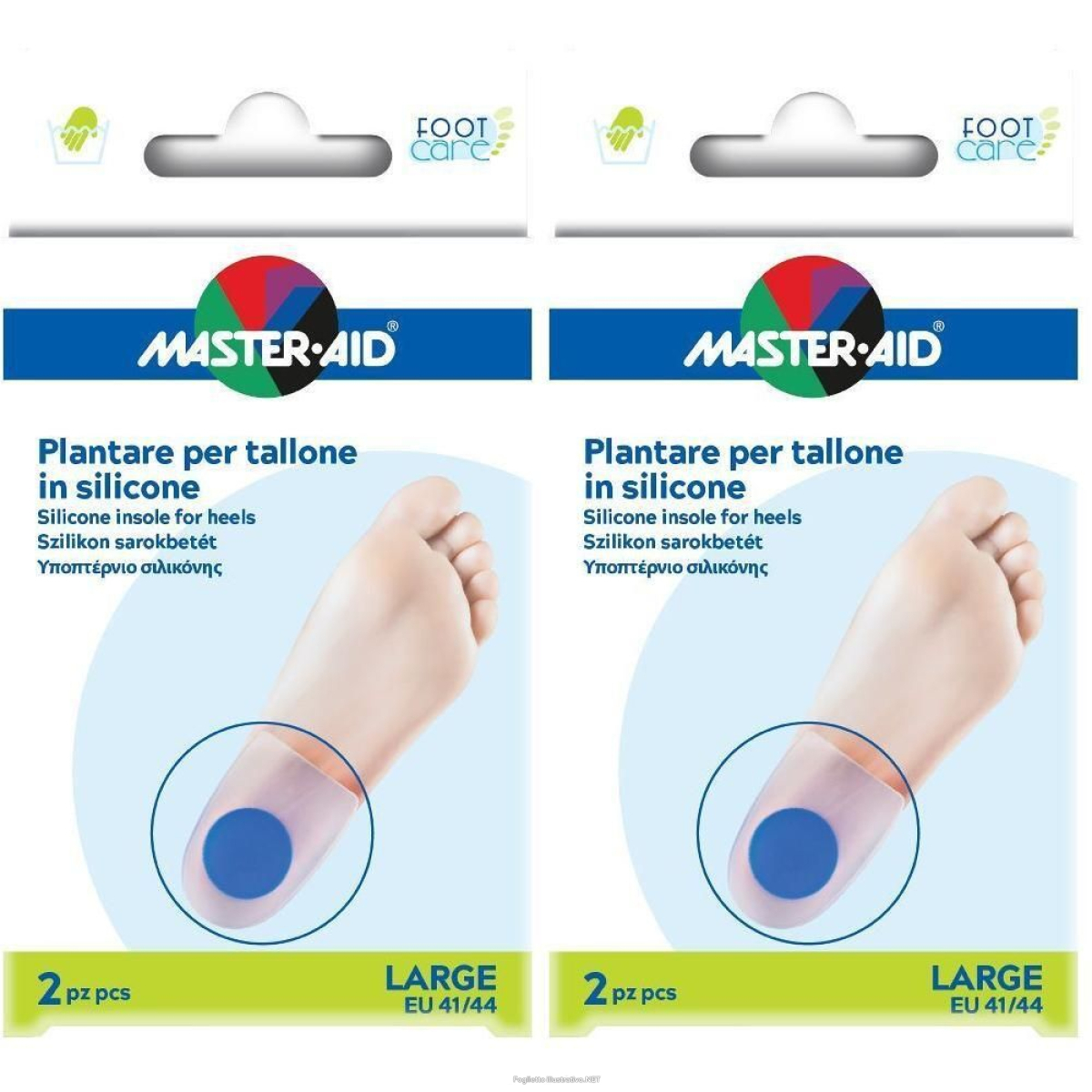 Trova Offerte di talloniera in due tipologie di silicone master-aid footcare large 2 pe e compra online