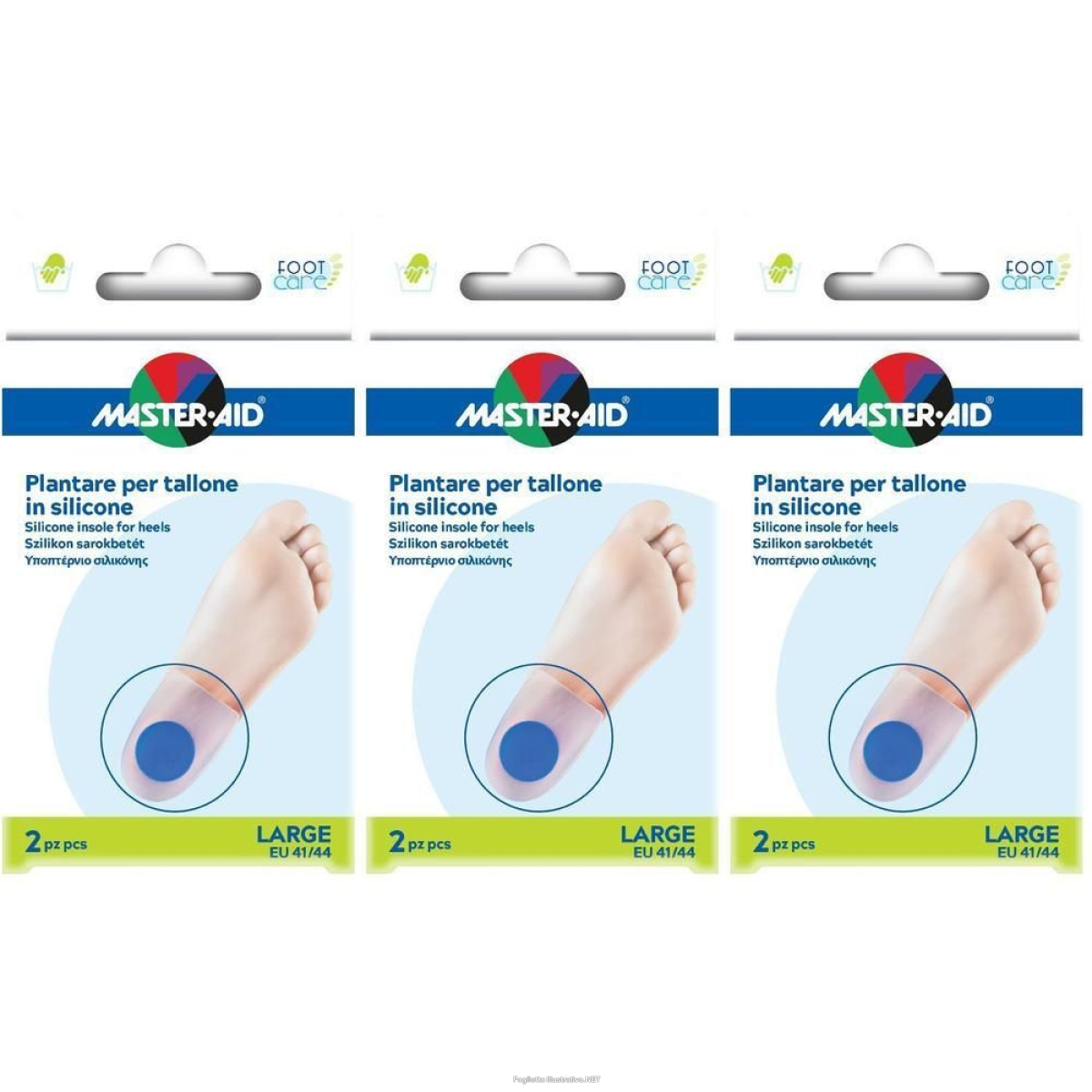 Trova Offerte di talloniera in due tipologie di silicone master-aid footcare large 2 pe e compra online