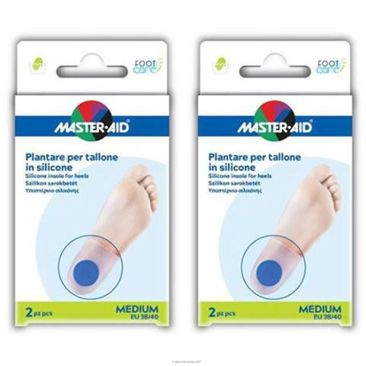 Trova Offerte di talloniera in due tipologie di silicone master-aid footcare medium 2 p e compra online