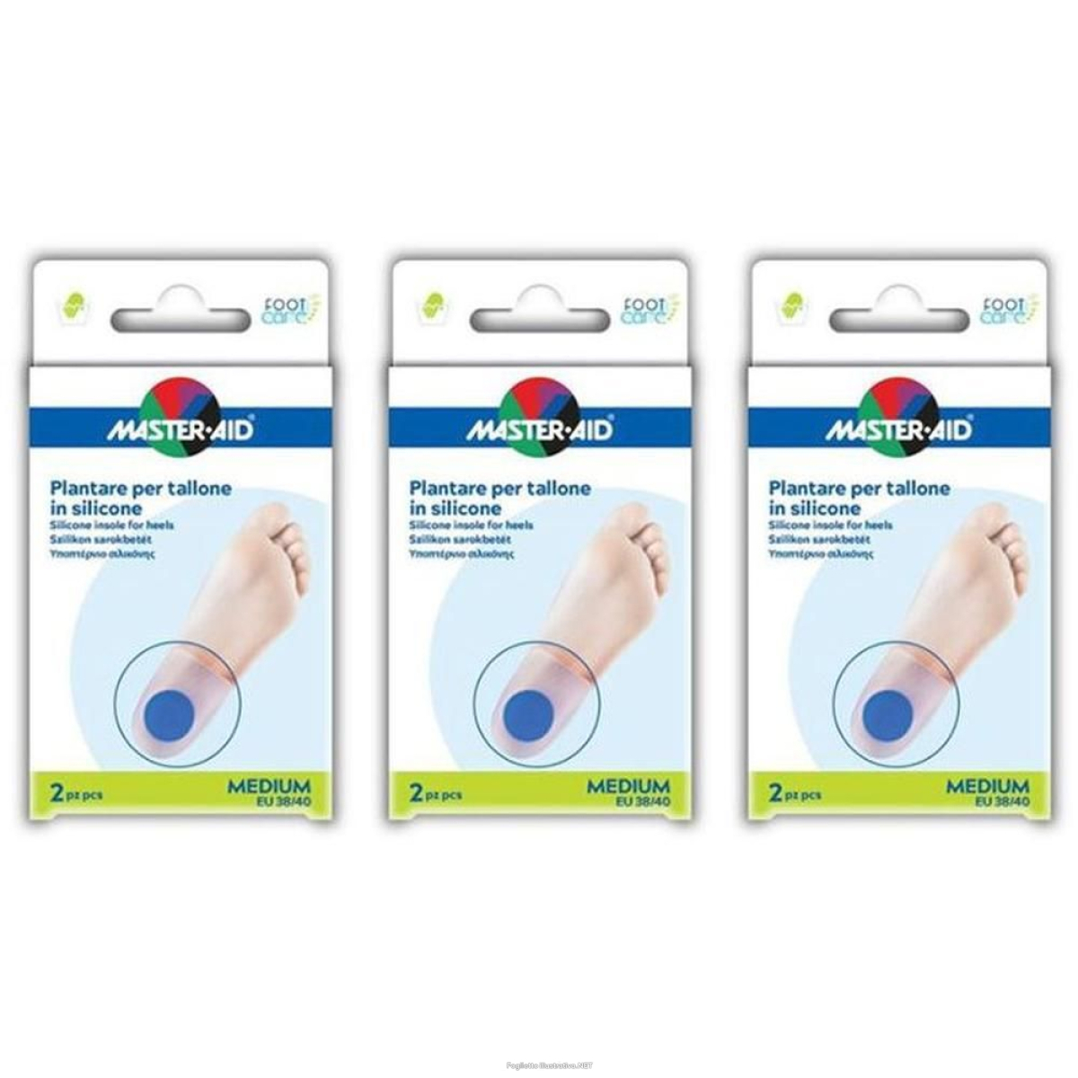Trova Offerte di talloniera in due tipologie di silicone master-aid footcare medium 2 p e compra online