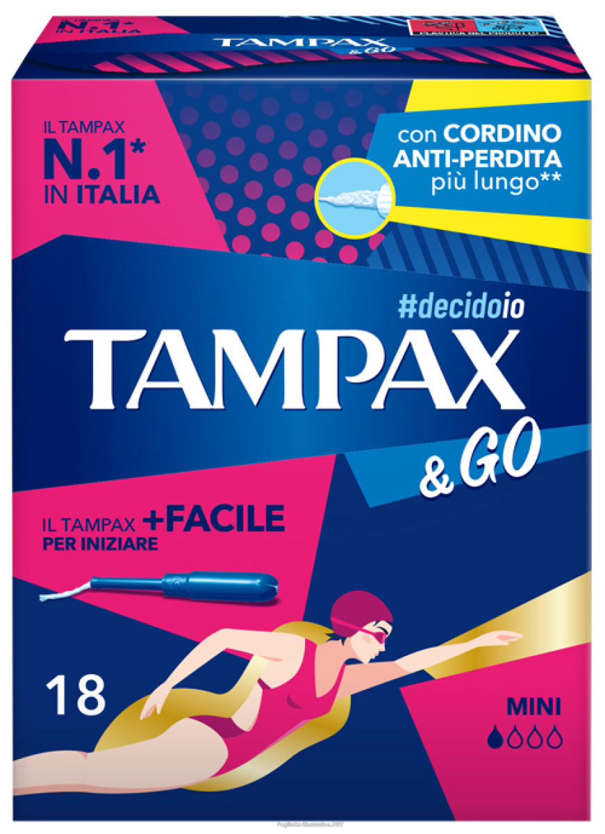 Trova Offerte di tampax &go mini 18 assorbenti interni con applicatore flusso leggero e compra online