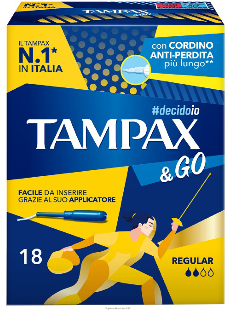 Trova Offerte di tampax & go regular assorbenti interni 18 pezzi e compra online