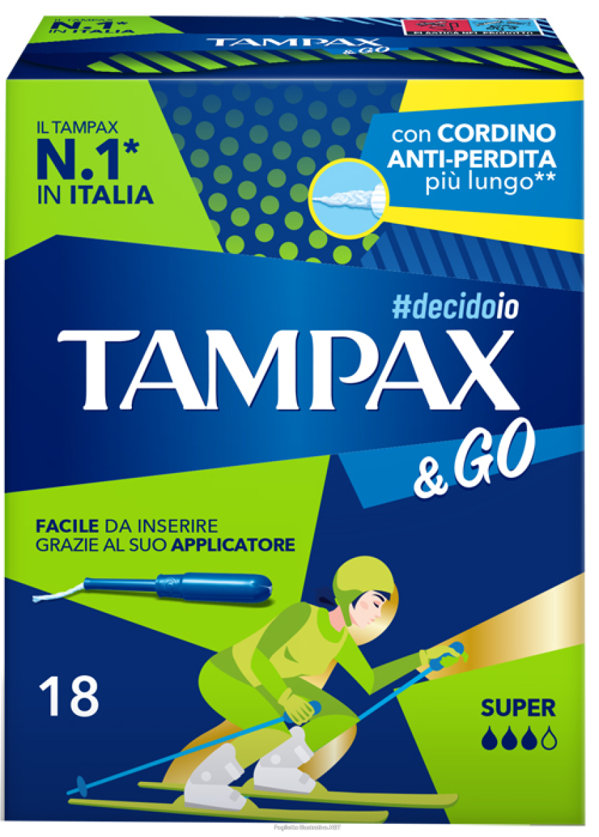 Trova Offerte di tampax & go super assorbenti interni 18 pezzi e compra online
