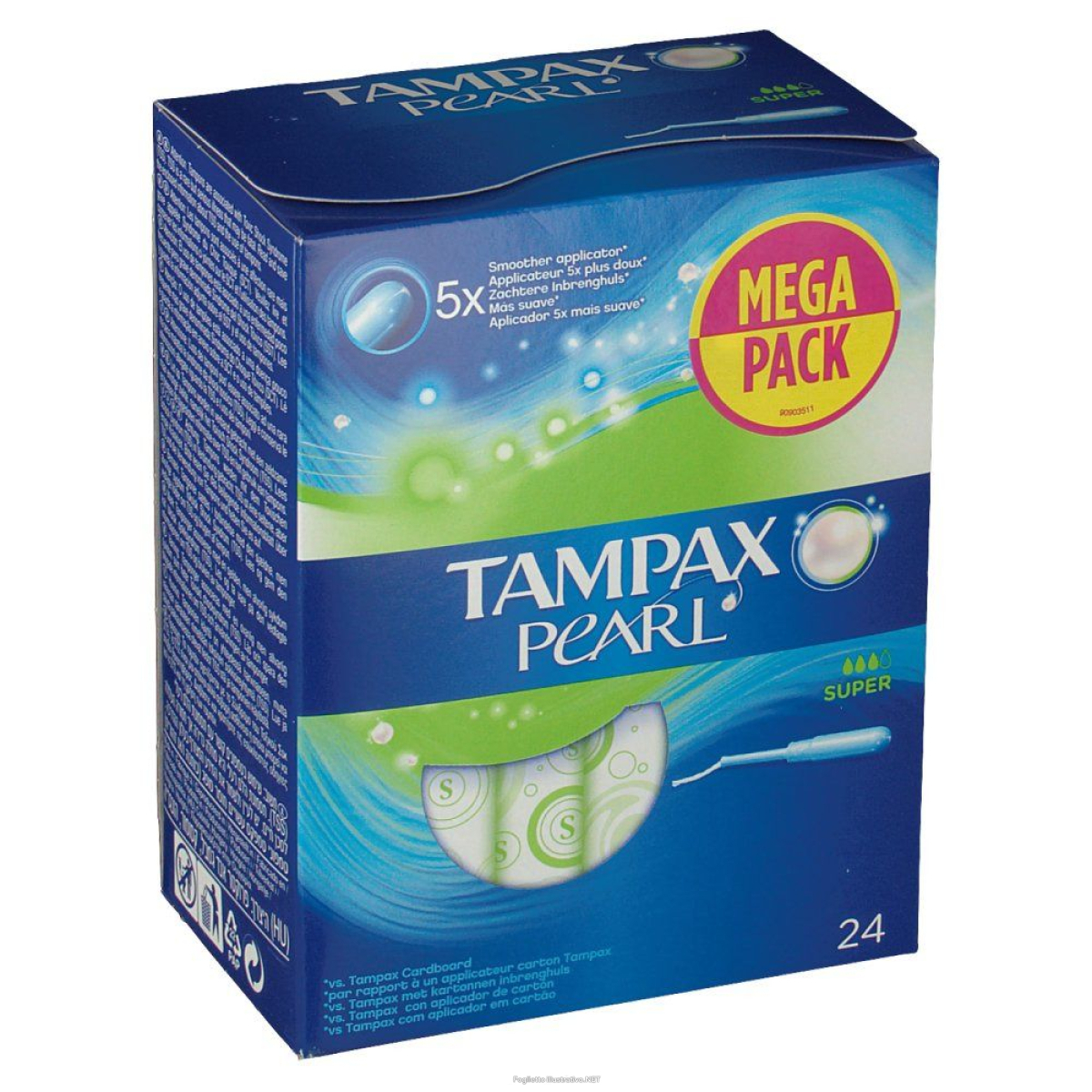 Trova Offerte di tampax pearl super 1,815 kg tampone e compra online