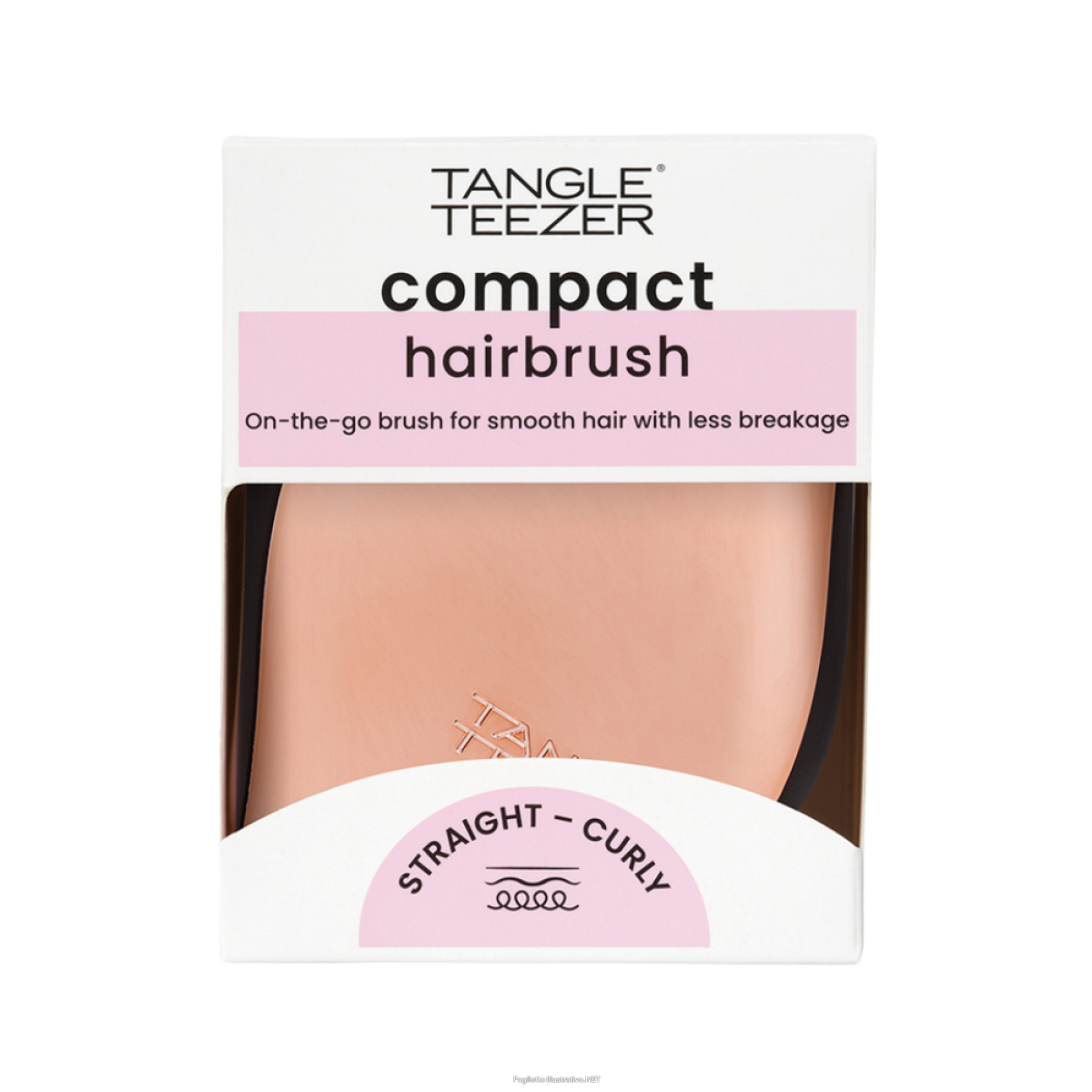 Trova Offerte di tangle teezer compact styler rose gold ivory - spazzola tascabile per capelli senza nodi con cover protettiva e compra online