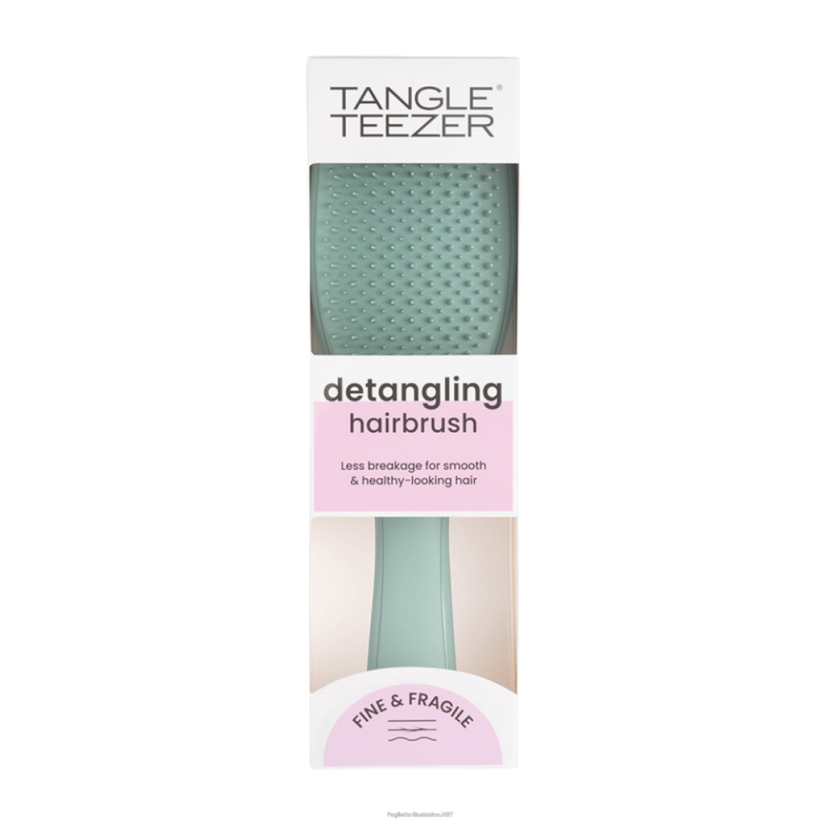 Trova Offerte di tangle teezer the wet detangler fine & fragile dark teal - spazzola per capelli fini e fragili con dentini soft-flex e compra online