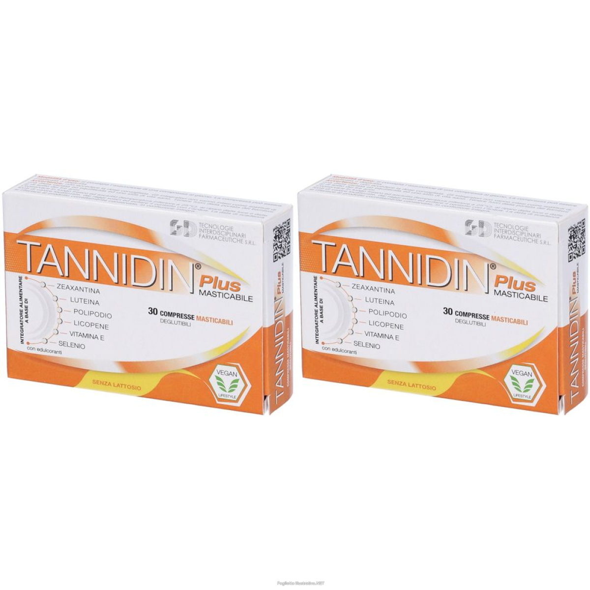 Trova Offerte di tannidin plus masticabile set da 2 2x30 pz compresse masticabili e compra online