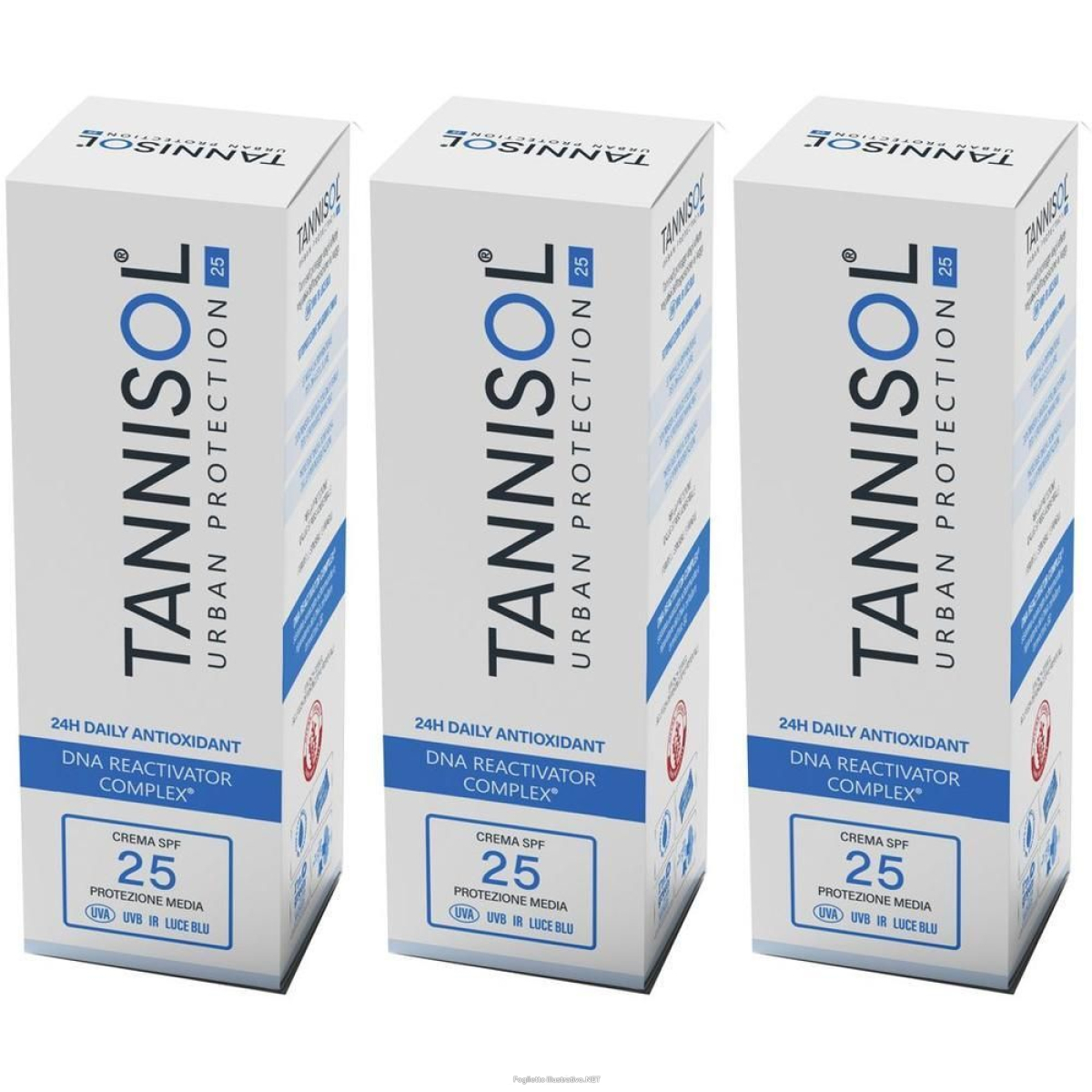 Trova Offerte di tannisol crema spf25 urban protection 50 ml 3x50 ml e compra online