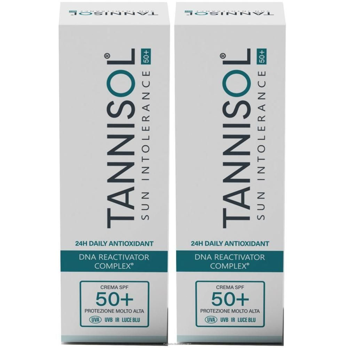 Trova Offerte di tannisol crema spf50+ sun intolerance 50 ml 2x50 ml e compra online