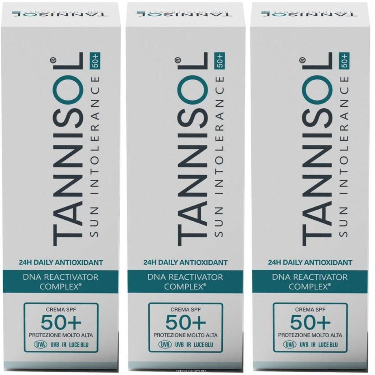 Trova Offerte di tannisol crema spf50+ sun intolerance 50 ml 3x50 ml e compra online