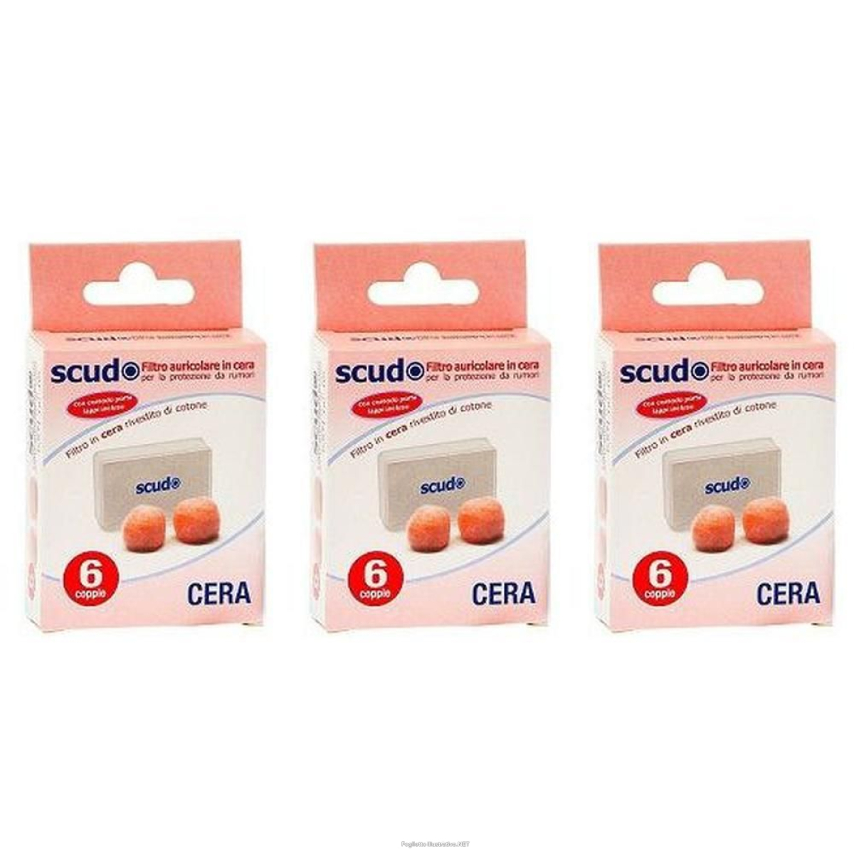 Trova Offerte di tappo auricolare earplug scudo in cera 6 coppie 12 st e compra online