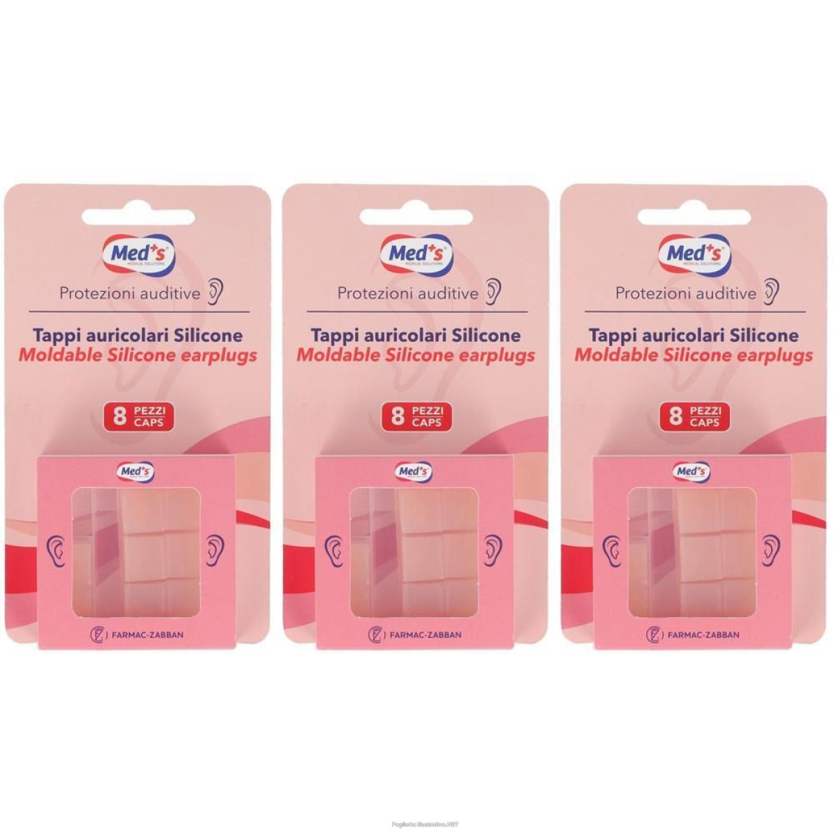 Trova Offerte di tappo auricolare in silicone scatola 8 st e compra online