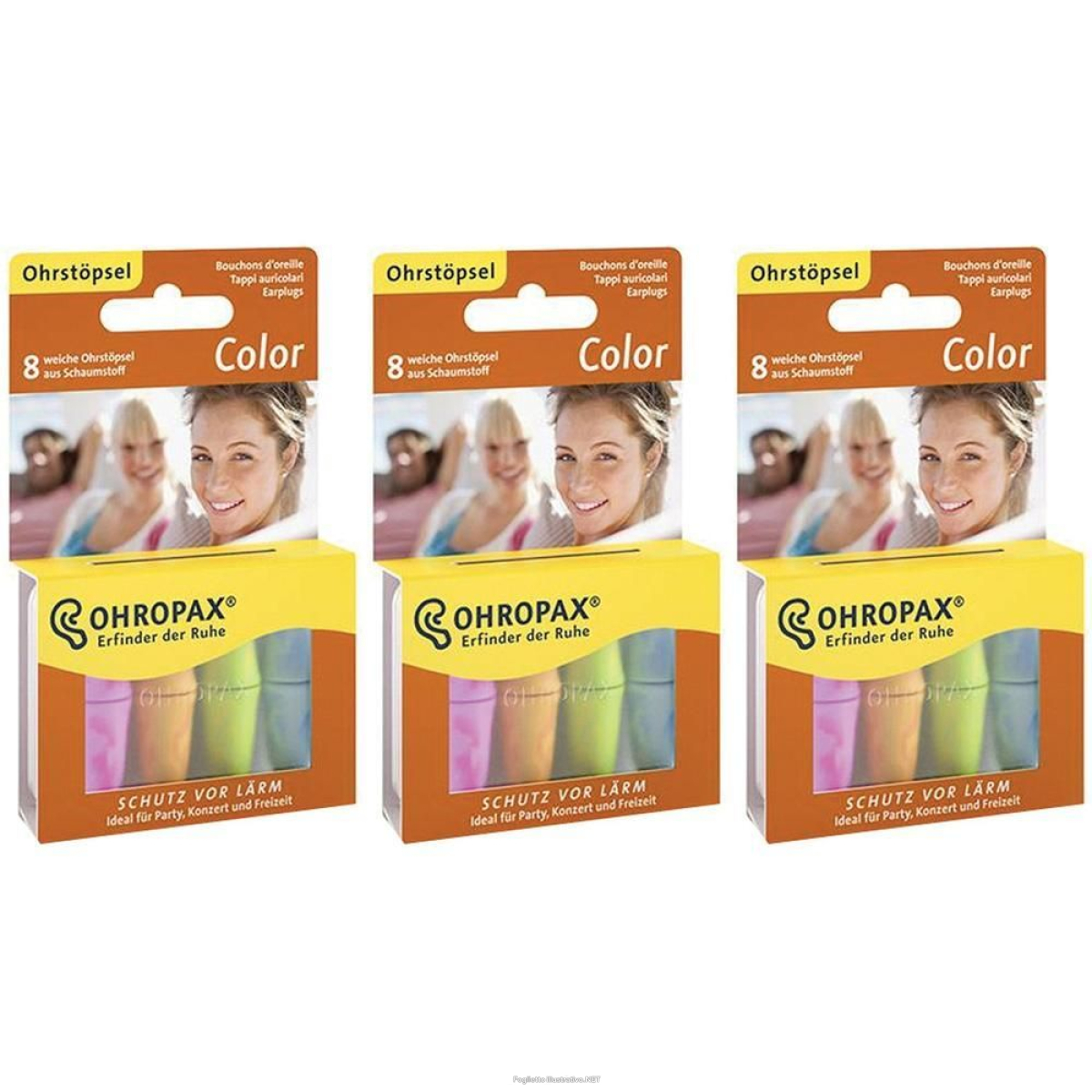 Trova Offerte di tappo auricolare ohropax color 3x1 st e compra online