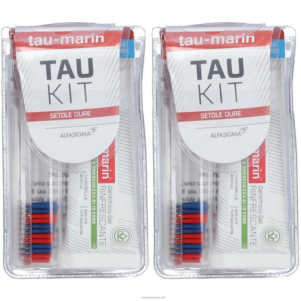 Trova Offerte di tau-marin kit spazzolino duro e dentifricio gel rinfrescate alle erbe e compra online