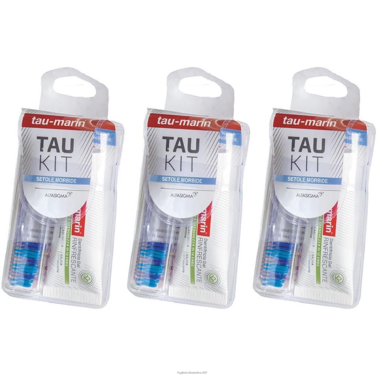 Trova Offerte di tau-marin kit spazzolino morbido e dentifricio gel rinfrescate alle er e compra online